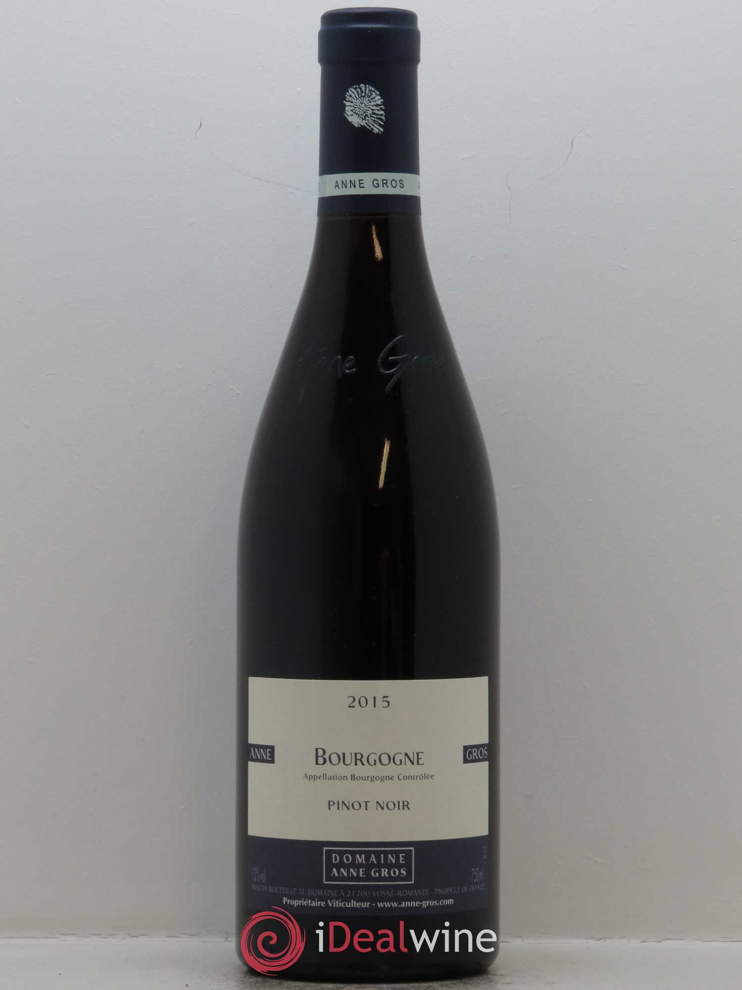 Bourgogne Pinot Noir Anne Gros 2015 - Lot de 1 bouteille - 0
