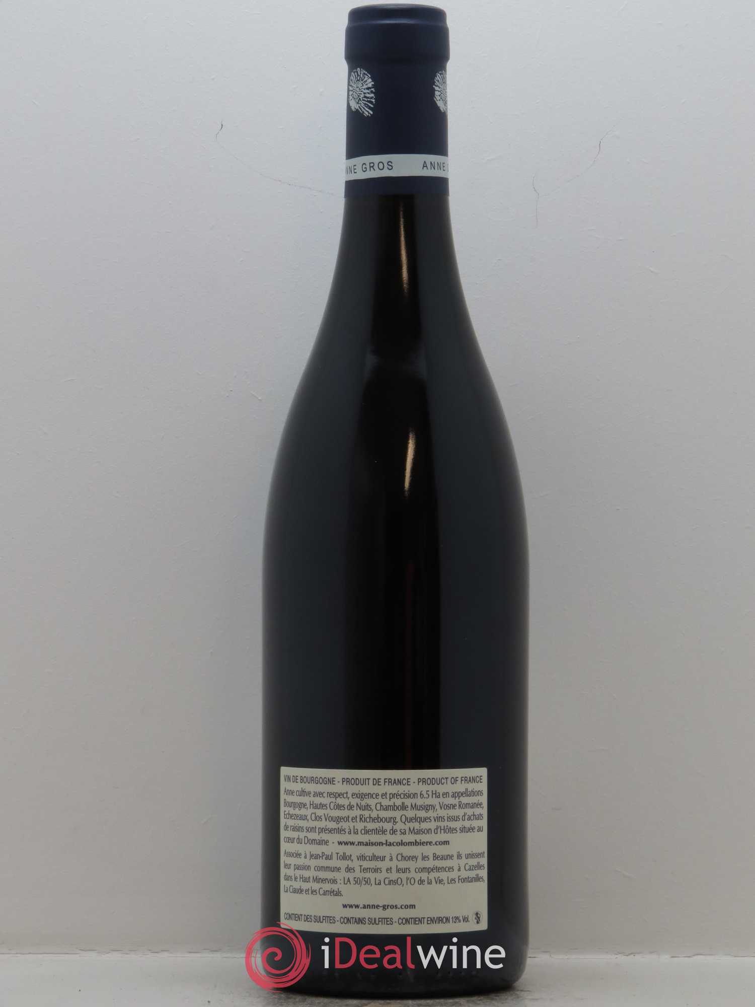Bourgogne Pinot Noir Anne Gros 2014 - Lot de 1 bouteille - 1