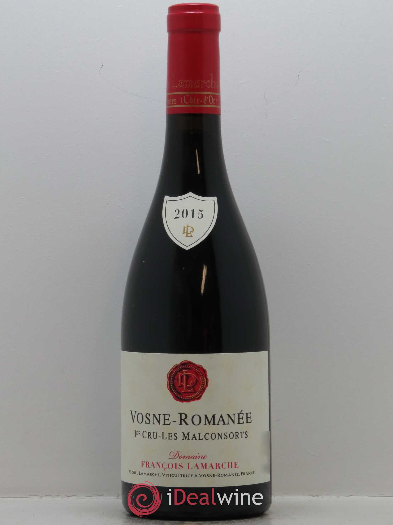 Vosne-Romanée 1er Cru Les Malconsorts Lamarche (Domaine) 2015 - Lot de 1 bouteille - 0