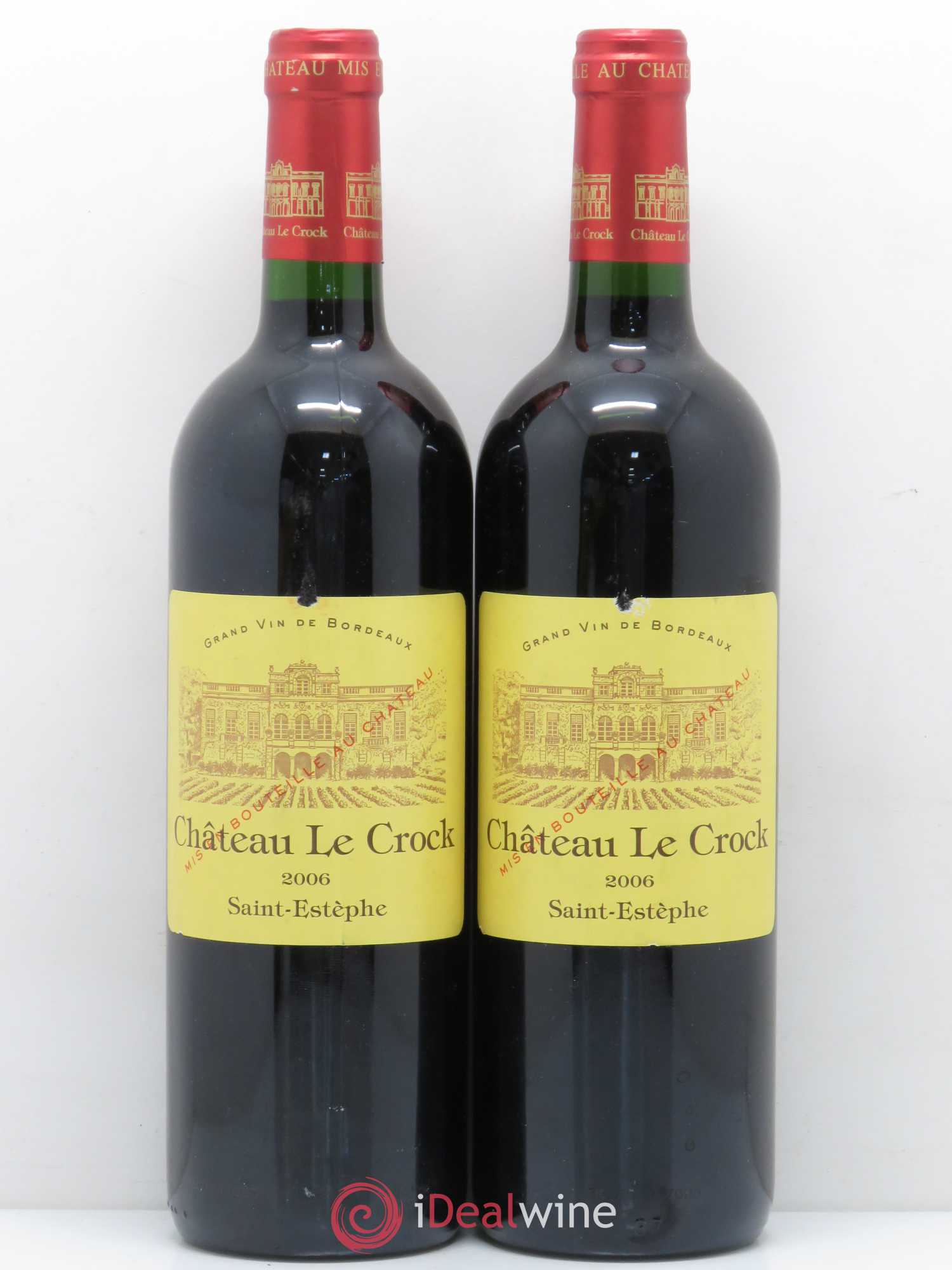 Château le Crock Cru Bourgeois 2006 - Lot de 2 bouteilles - 0