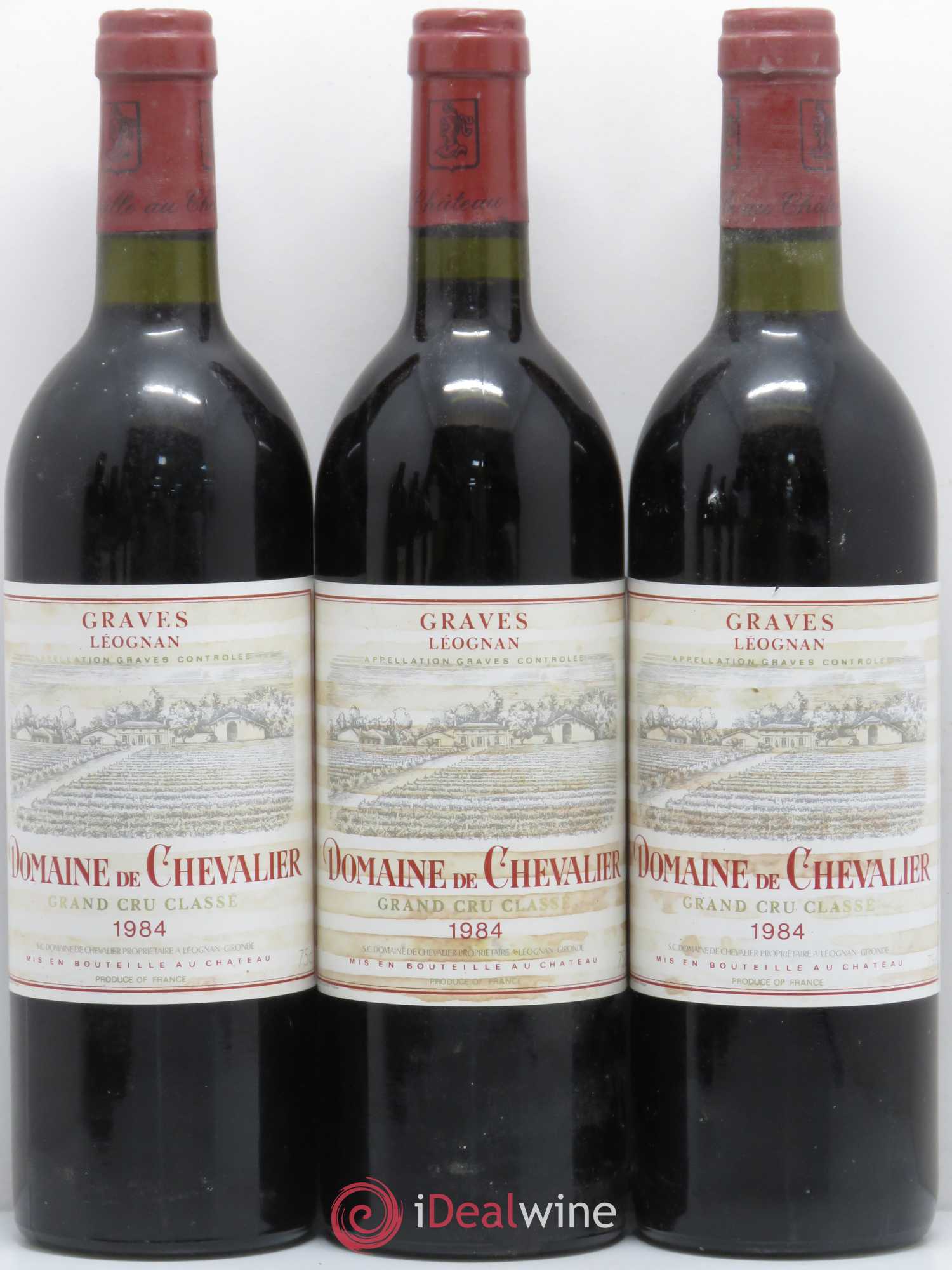 Domaine de Chevalier Cru Classé de Graves 1984 - Lot de 6 bouteilles - 2