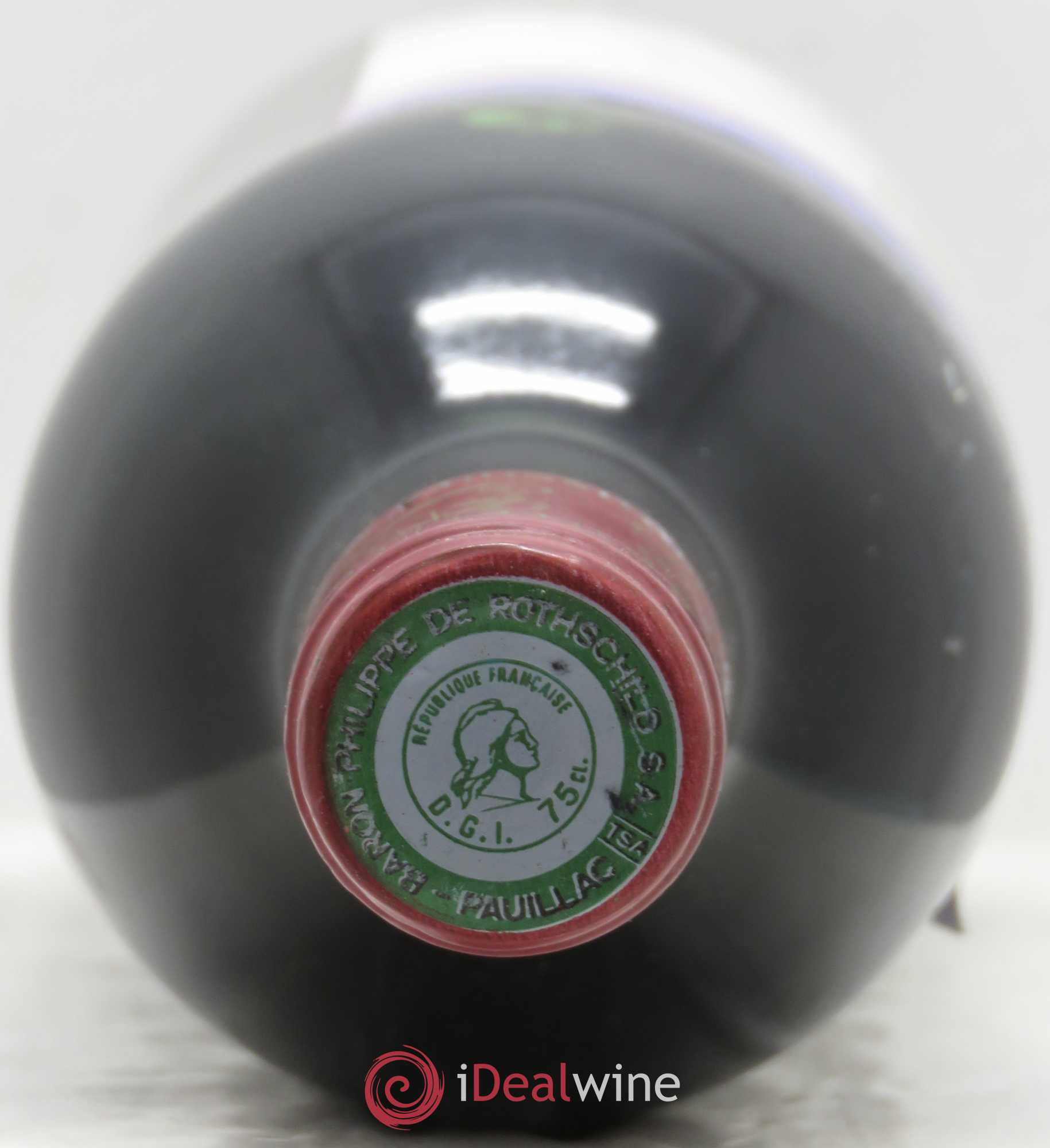 Château Mouton Rothschild 1er Grand Cru Classé 1980 - Lot de 1 bouteille - 1