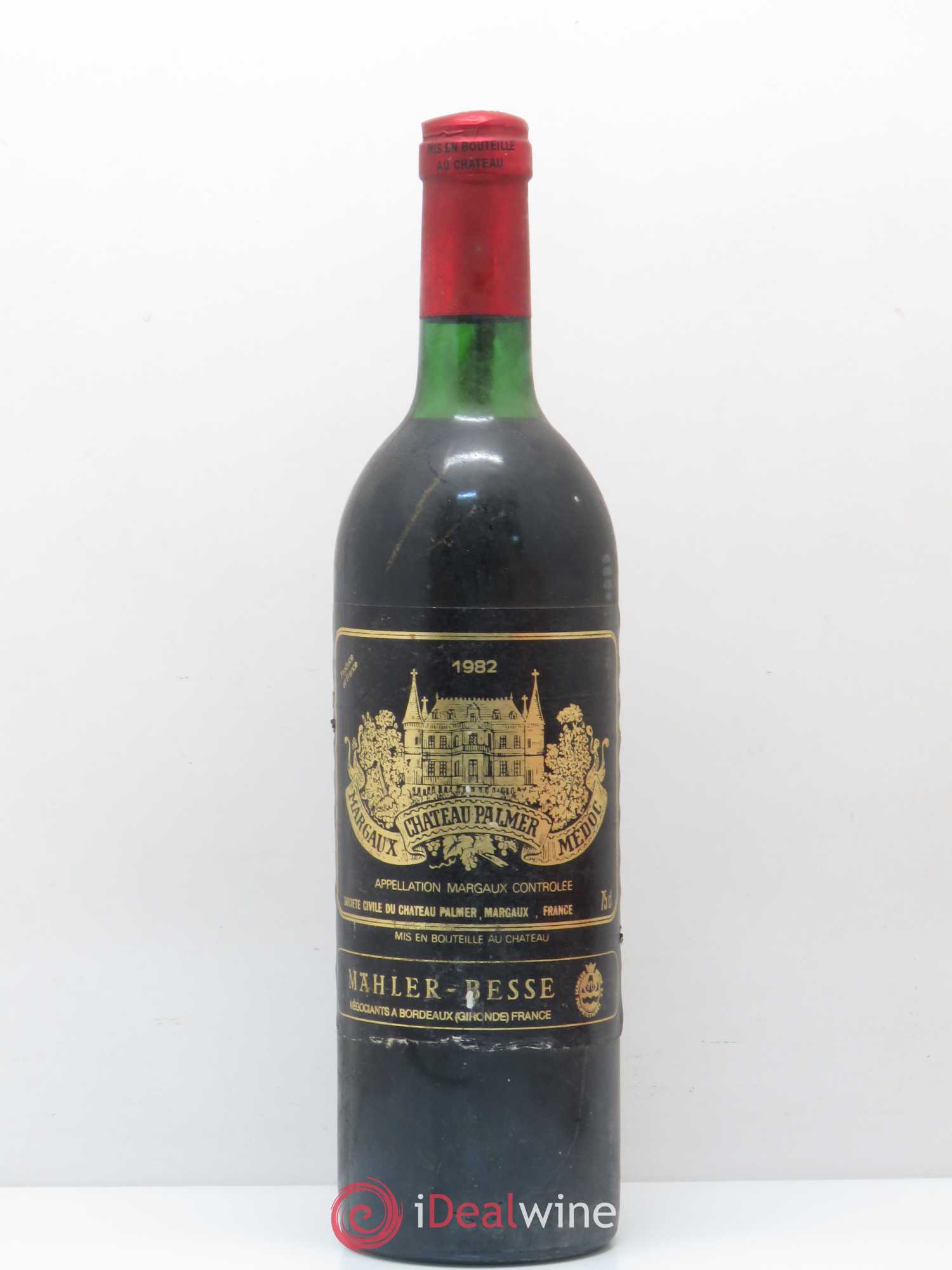 Château Palmer 3ème Grand Cru Classé 1982 - Lot de 1 bouteille - 0