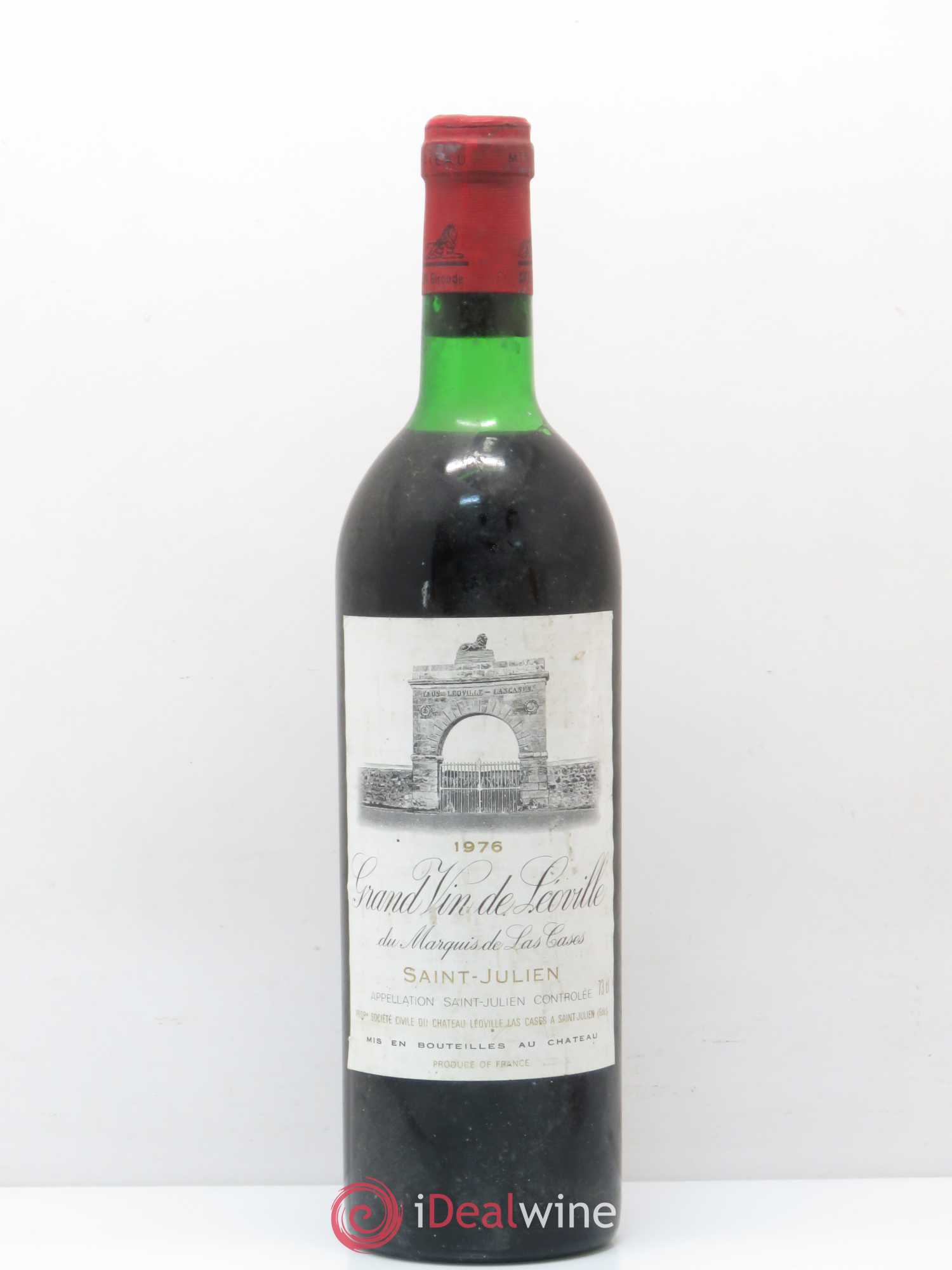 Château Léoville Las Cases 2ème Grand Cru Classé 1976 - Lot de 1 bouteille - 0