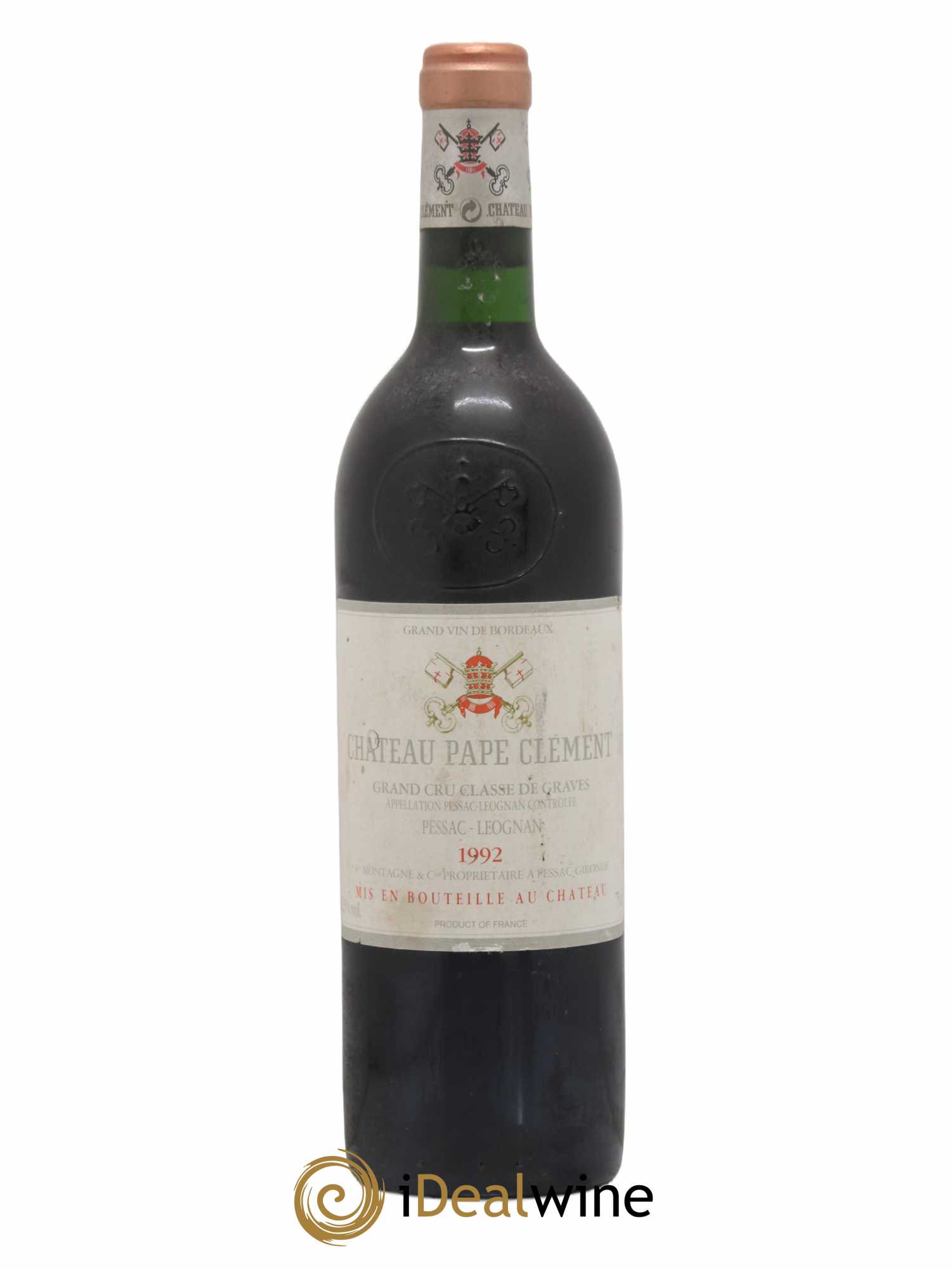Château Pape Clément Cru Classé de Graves 1992 - Lot de 1 bouteille - 0