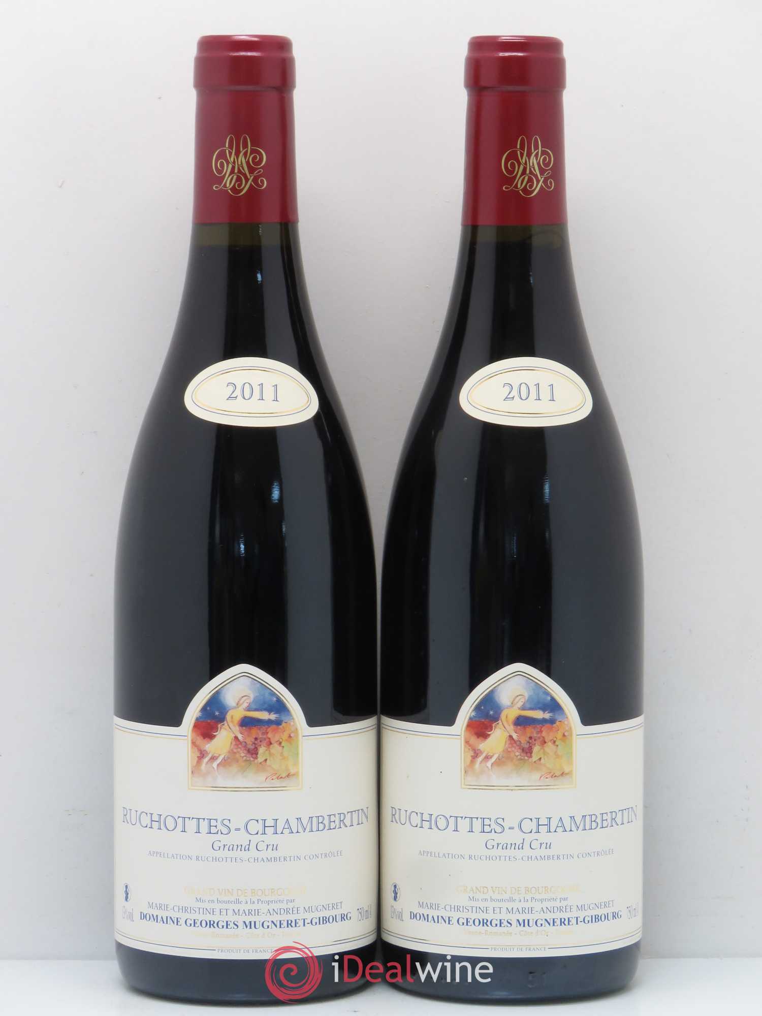 Ruchottes-Chambertin Grand Cru Mugneret-Gibourg (Domaine) 2011 - Lot de 2 bouteilles - 0