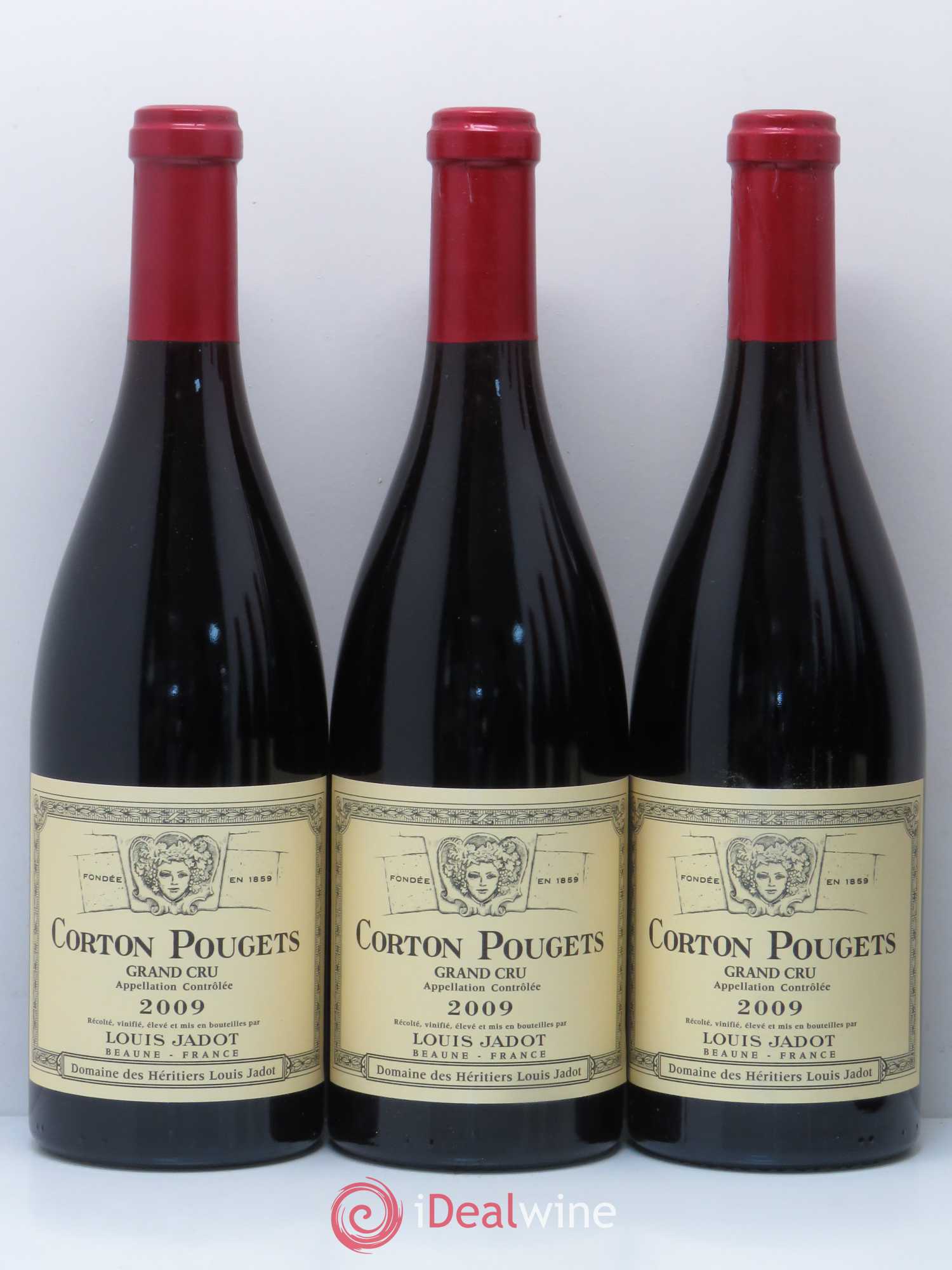 Corton Grand Cru Pougets Maison Louis Jadot 2009 - Lot de 6 bouteilles - 1