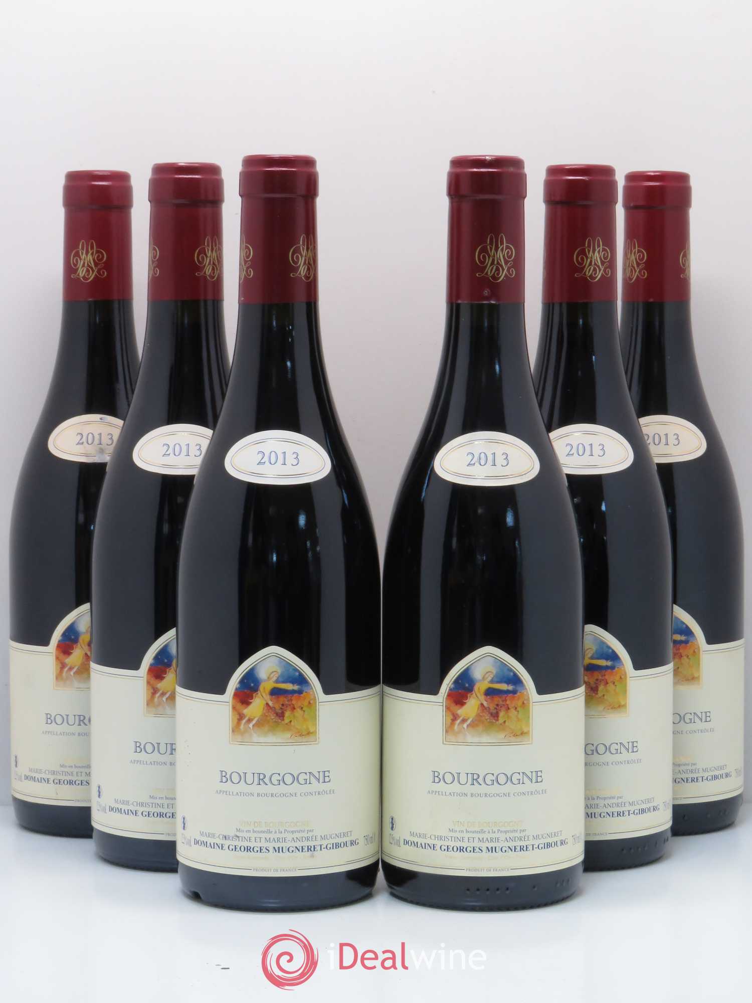 Bourgogne Mugneret-Gibourg (Domaine) 2013 - Lot de 6 bouteilles - 0