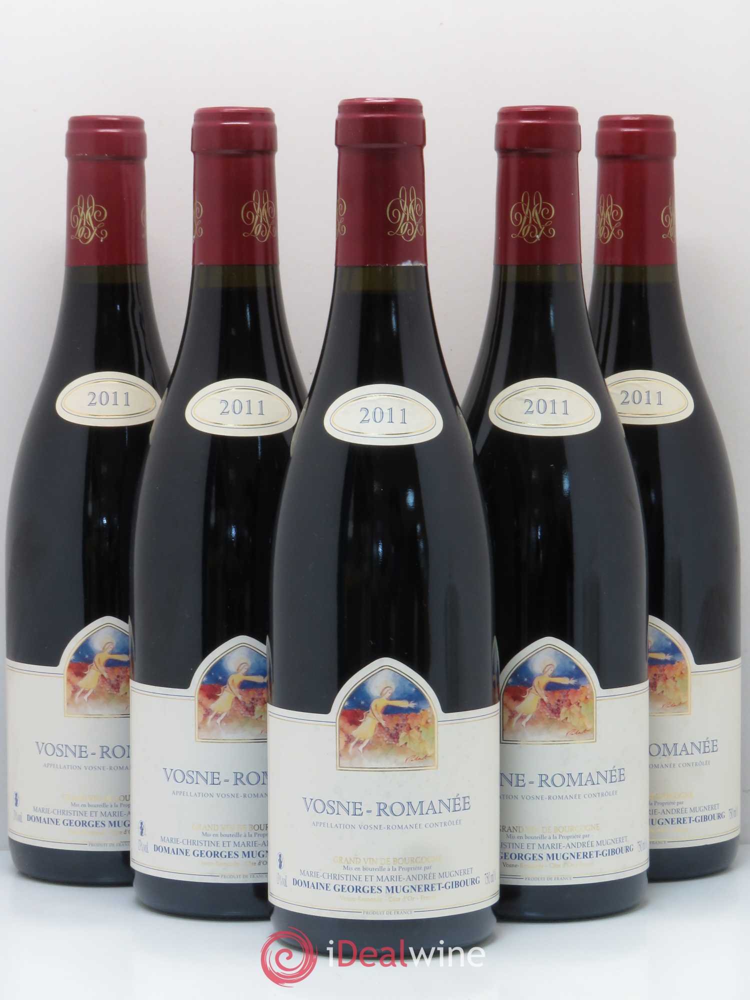 Vosne-Romanée Mugneret-Gibourg (Domaine) 2011 - Lot de 5 bouteilles - 0