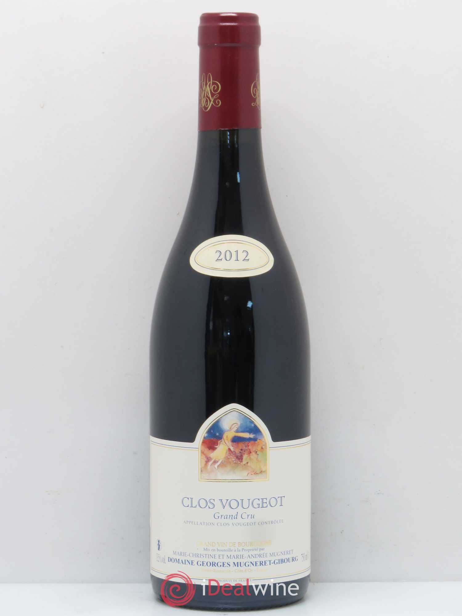 Clos de Vougeot Grand Cru Mugneret-Gibourg (Domaine) 2012 - Lot de 1 bouteille - 0