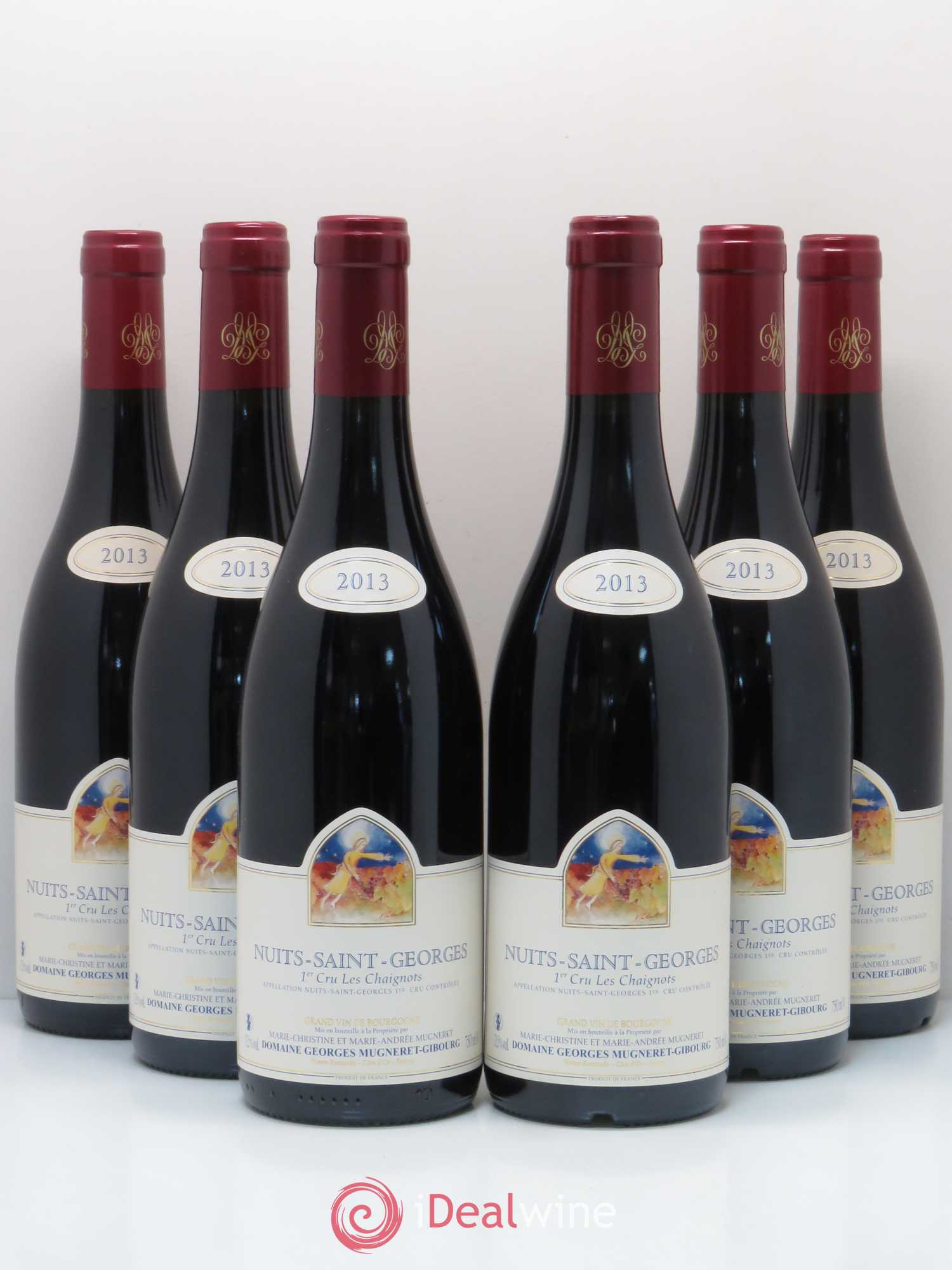 Nuits-Saint-Georges 1er Cru Les Chaignots Mugneret-Gibourg (Domaine) 2013 - Lot de 6 bouteilles - 0