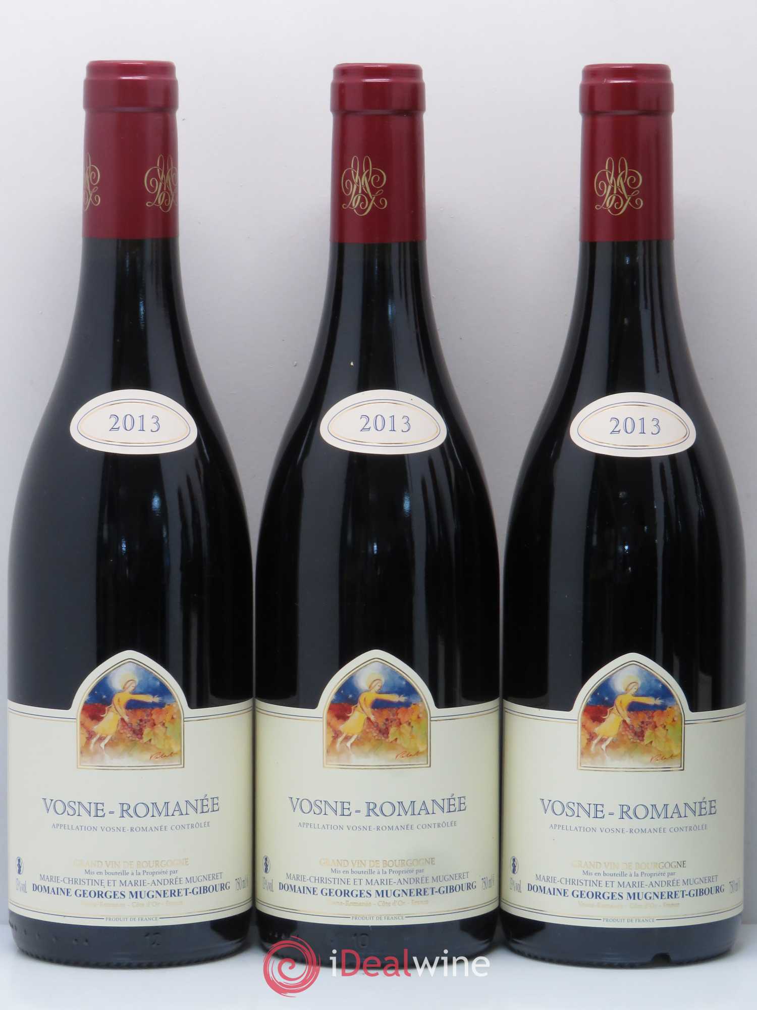 Vosne-Romanée Mugneret-Gibourg (Domaine) 2013 - Lot de 6 bouteilles - 1