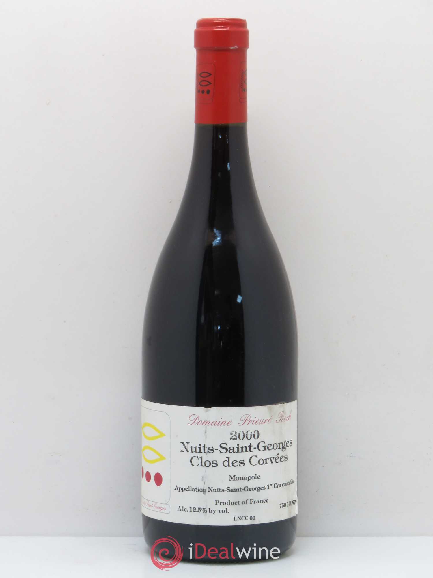 Nuits-Saint-Georges 1er Cru Le Clos des Corvées Prieuré Roch 2000 - Lot de 1 bouteille - 0