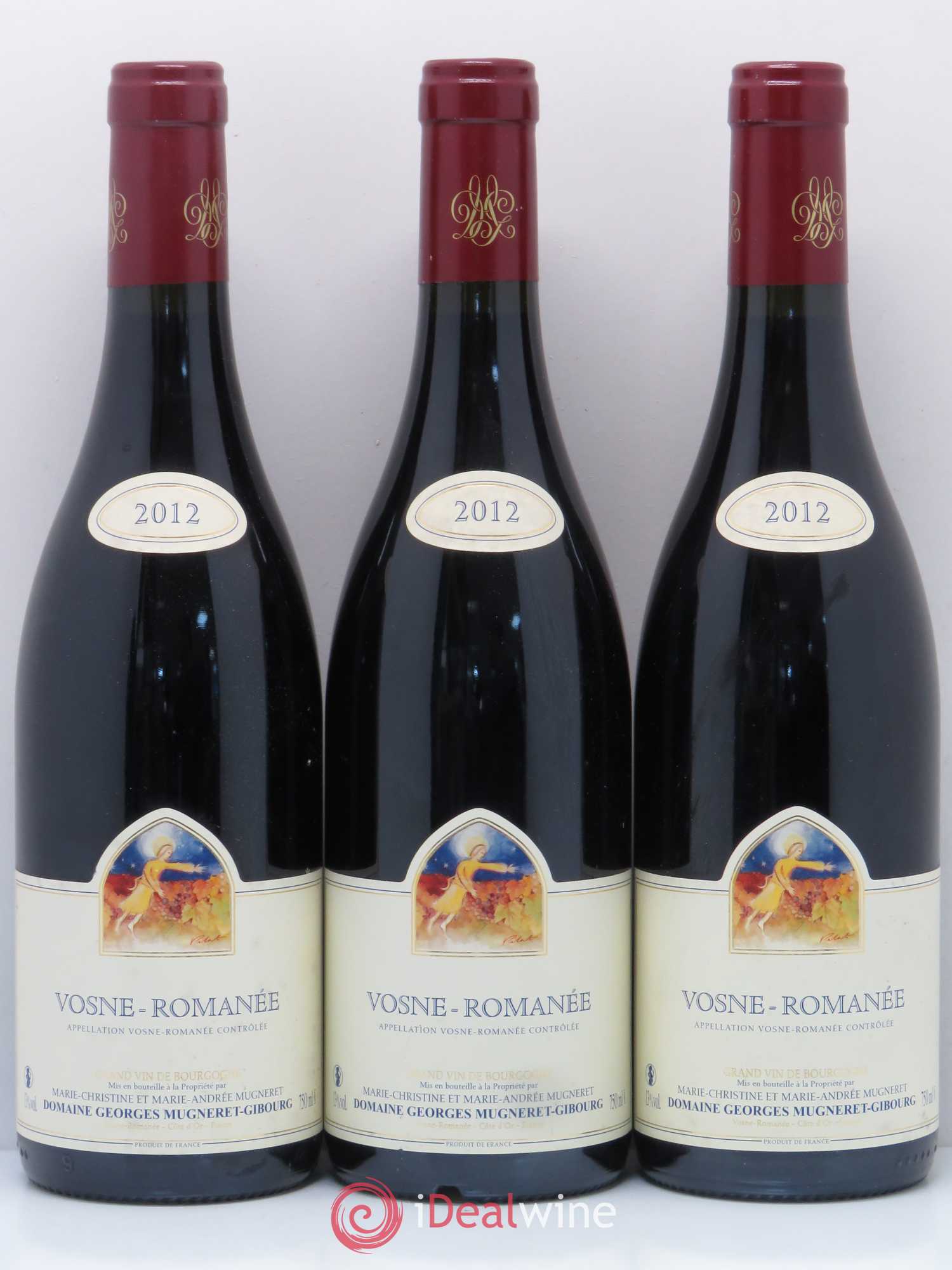 Vosne-Romanée Mugneret-Gibourg (Domaine) 2012 - Lot de 6 bouteilles - 2