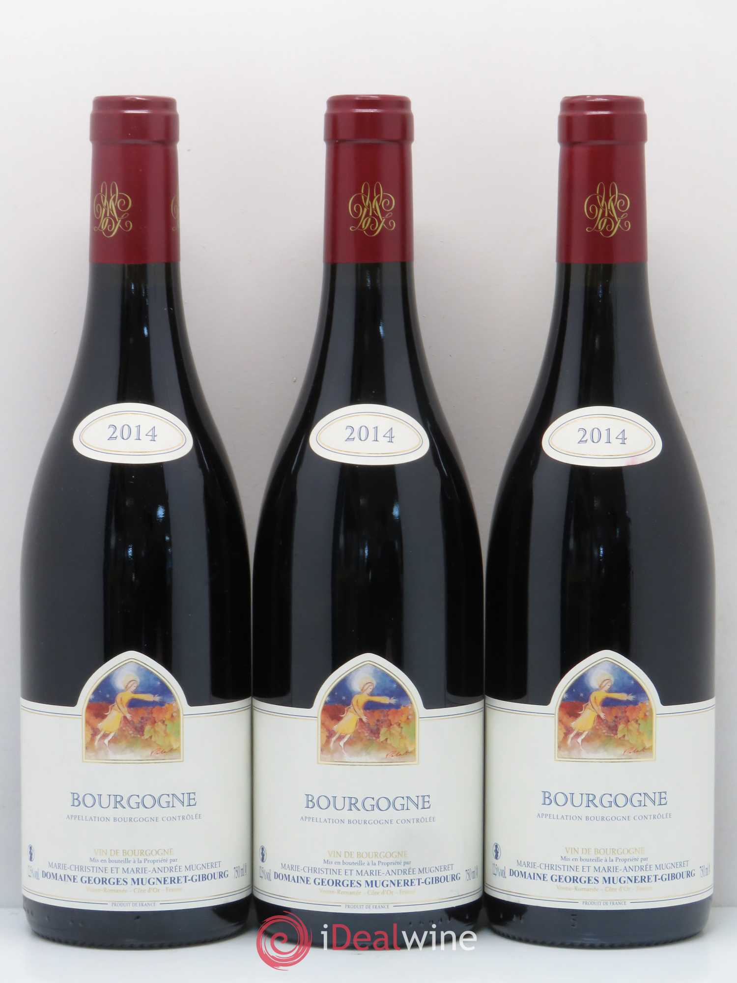 Bourgogne Mugneret-Gibourg (Domaine) 2014 - Lot de 6 bouteilles - 2
