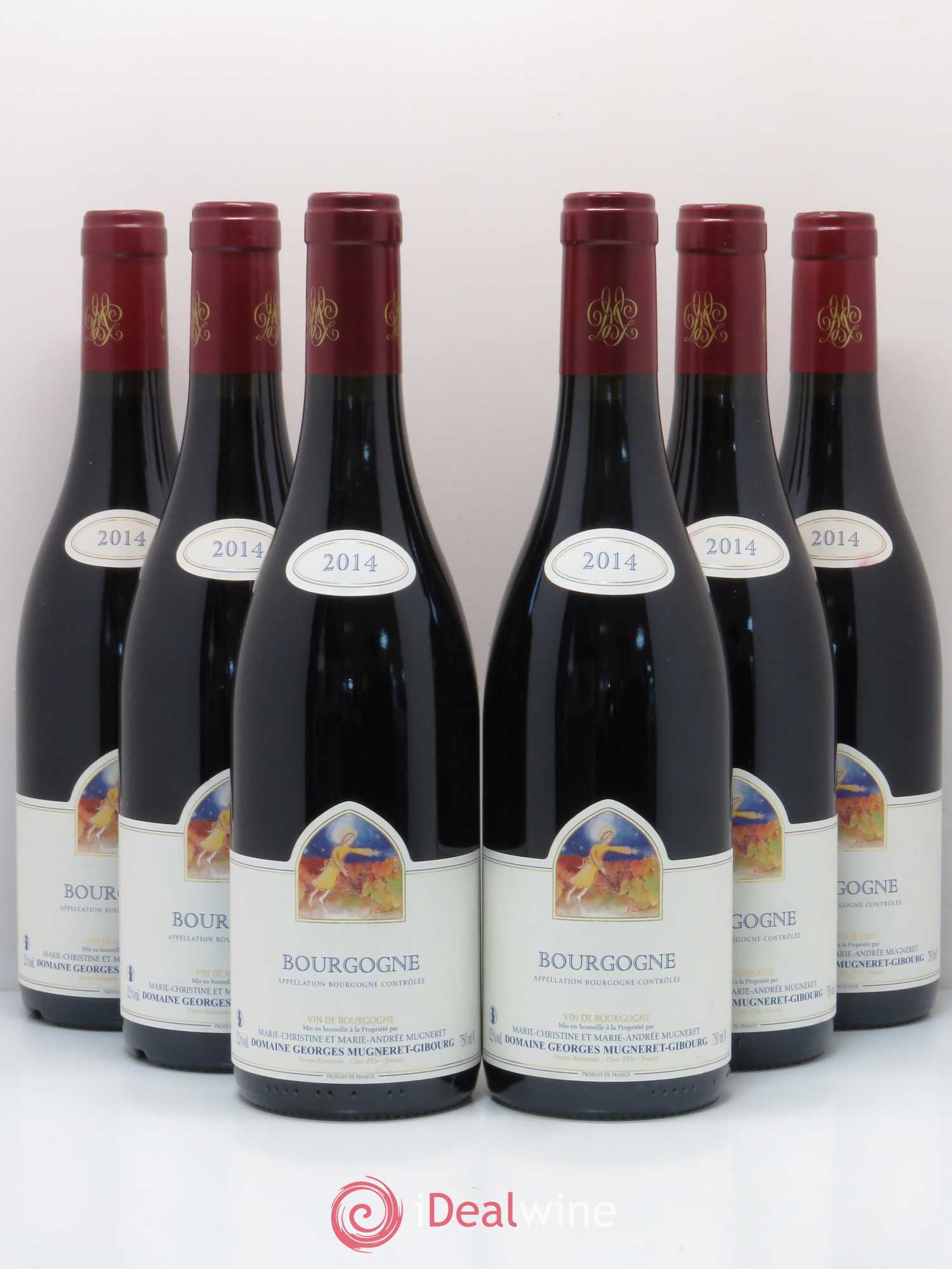 Bourgogne Mugneret-Gibourg (Domaine) 2014 - Lot de 6 bouteilles - 0
