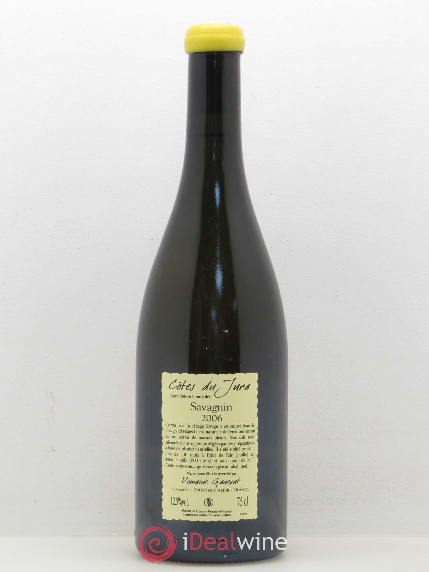 Côtes du Jura Les Vignes de mon Père Jean-François Ganevat (Domaine) 2006 - Lot de 1 bouteille - 1