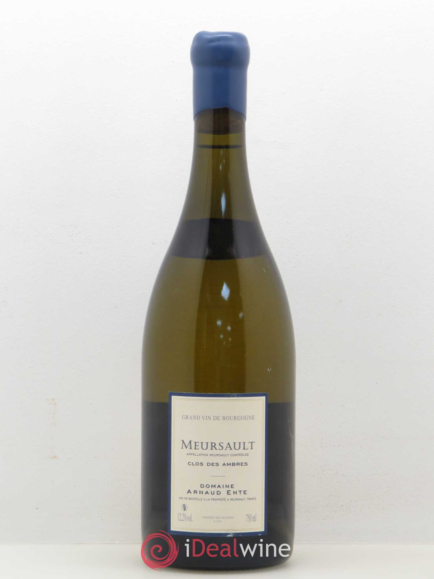 Meursault Clos des Ambres Arnaud Ente 2007 - Lot de 1 bouteille - 1