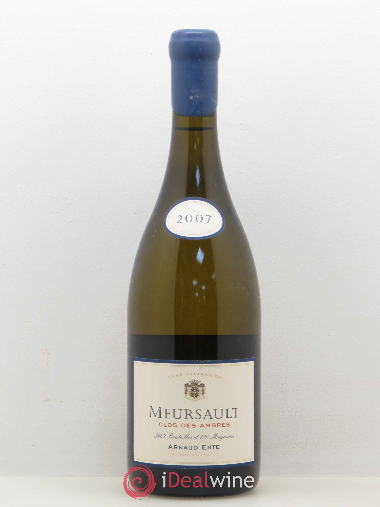 Meursault Clos des Ambres Arnaud Ente 2007 - Lot de 1 bouteille - 0