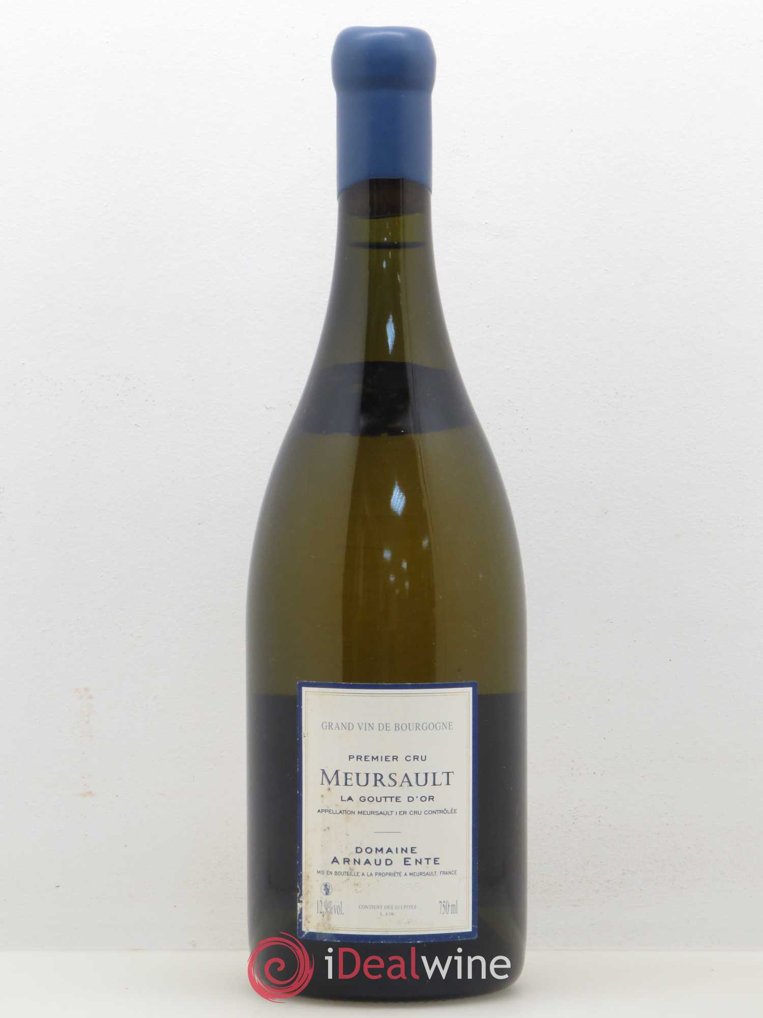 Meursault 1er Cru Goutte d'Or Arnaud Ente 2008 - Lot de 1 bouteille - 1