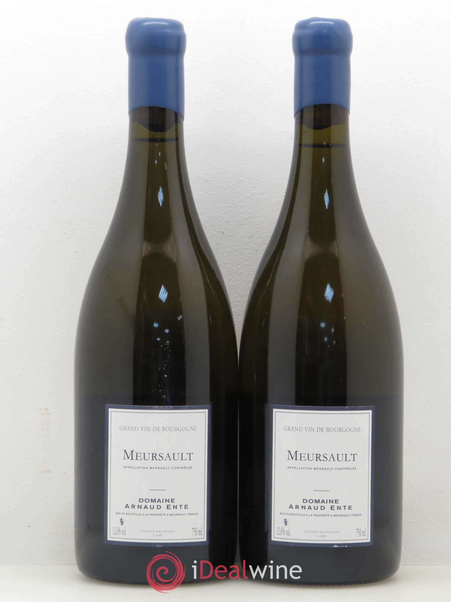 Meursault Arnaud Ente 2009 - Lot de 2 bouteilles - 1