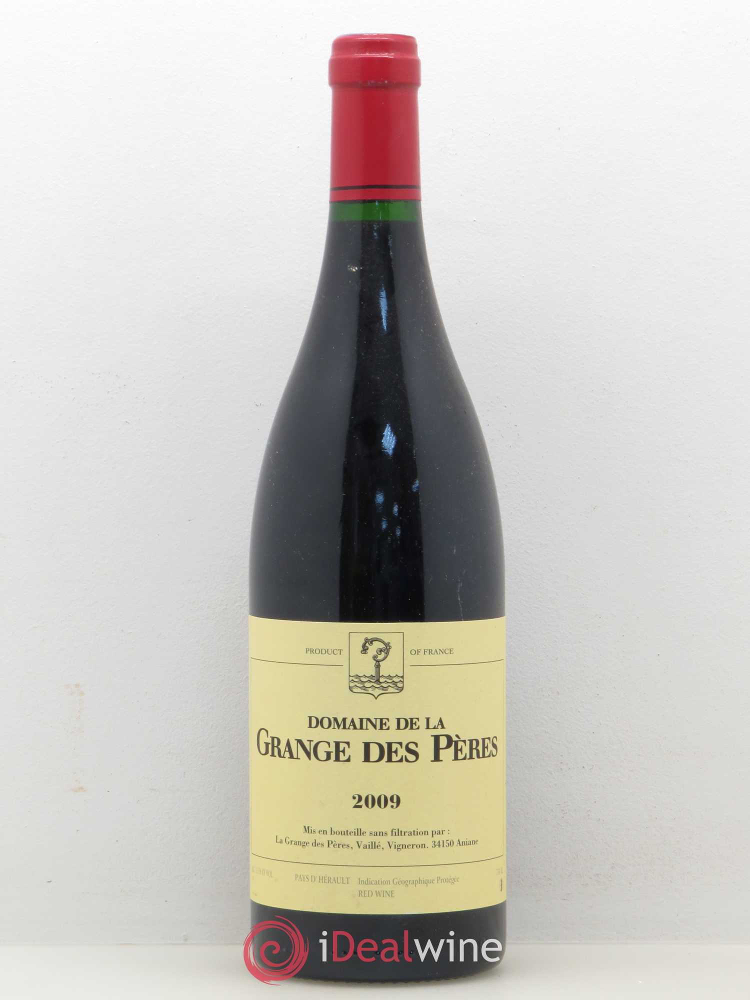 Pays d'Hérault Grange des Pères Laurent Vaillé 2009 - Lot de 1 bouteille - 0