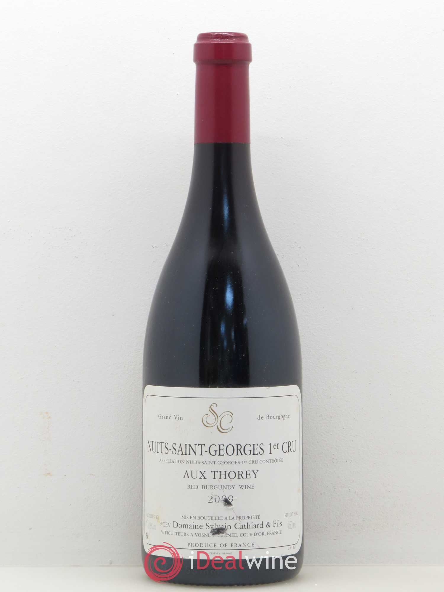 Nuits-Saint-Georges 1er Cru Aux Thorey Sylvain Cathiard & Fils 2009 - Lot de 1 bouteille - 0