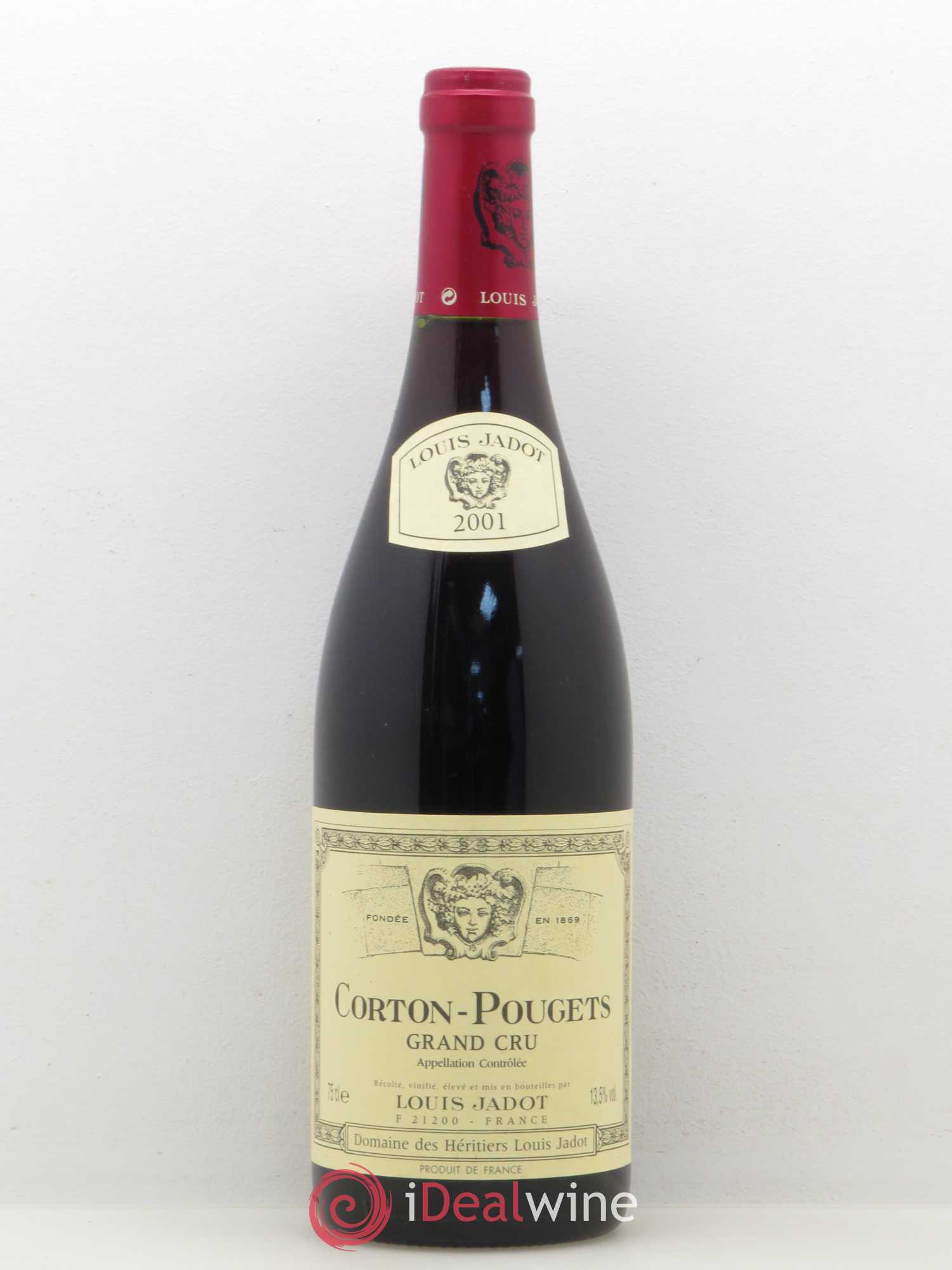 Corton Grand Cru Pougets Maison Louis Jadot 2001 - Lot de 1 bouteille - 0
