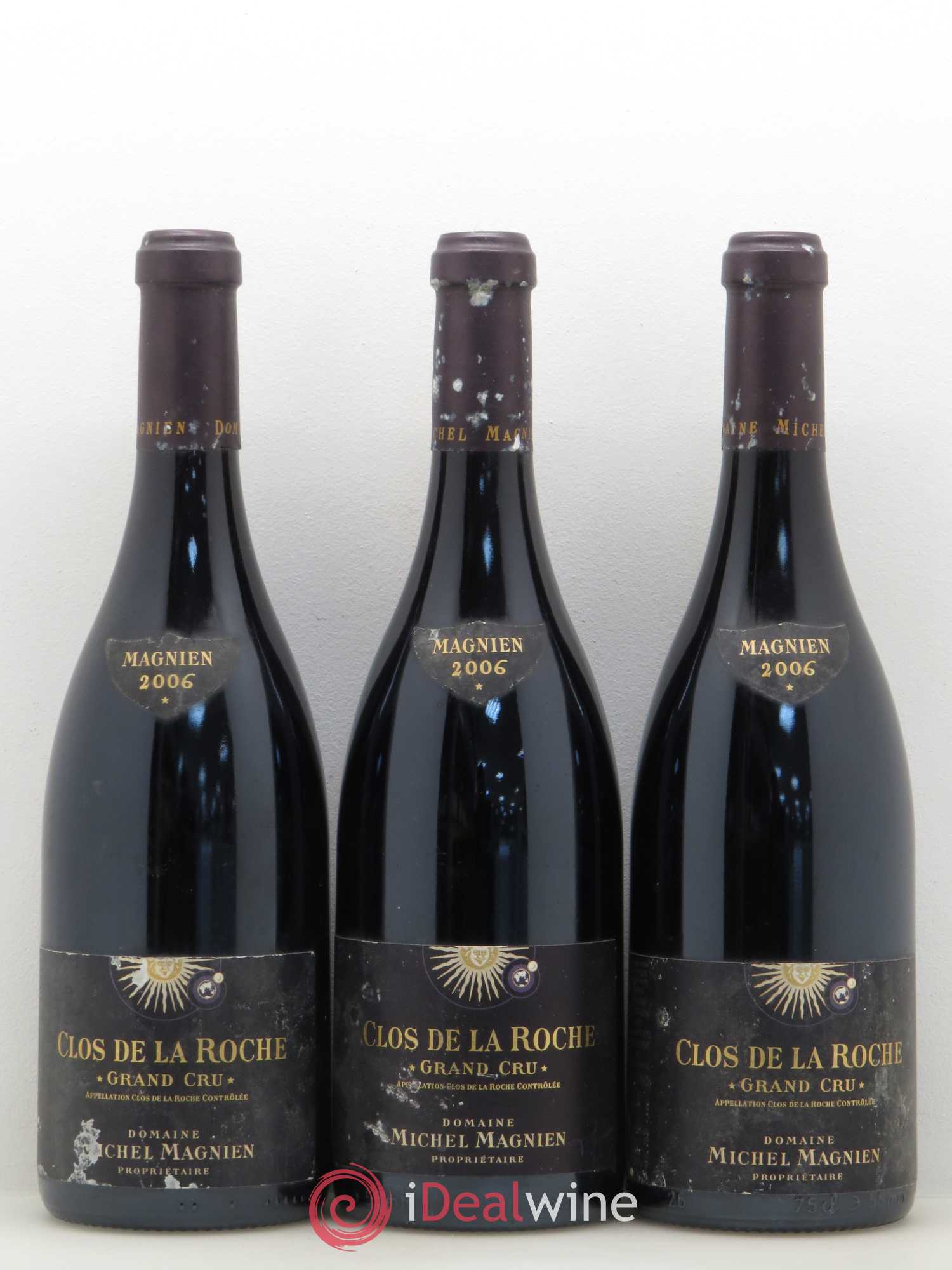Clos de la Roche Grand Cru Michel Magnien 2006 - Posten von 3 Flaschen - 0