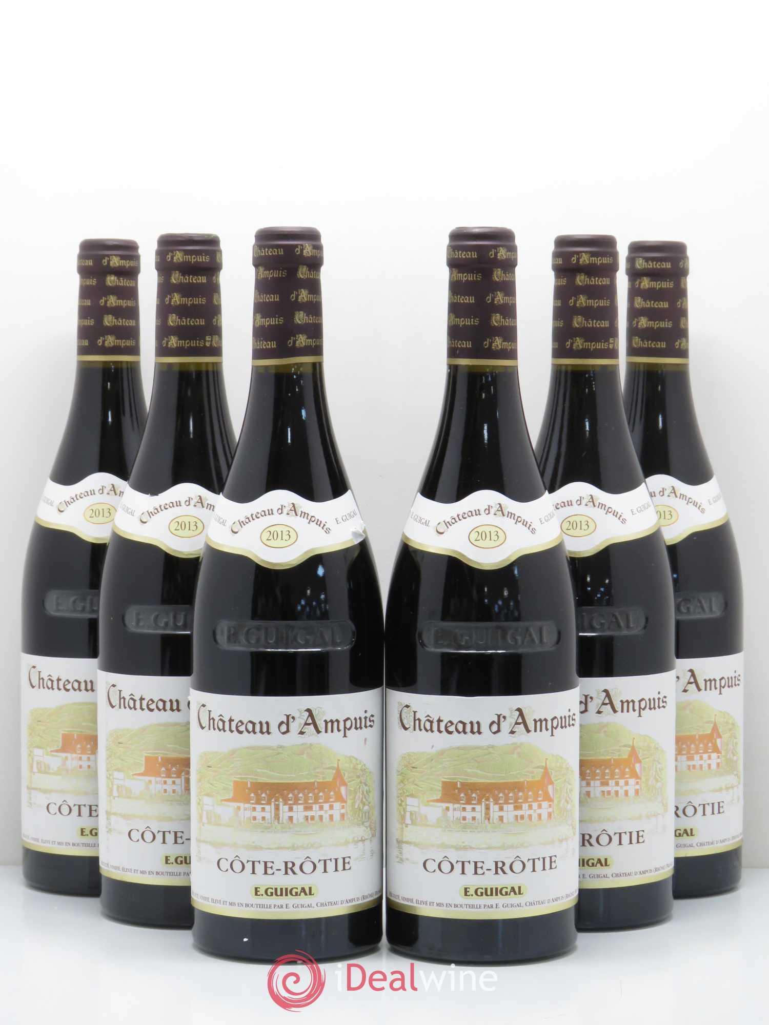 Côte-Rôtie Château d'Ampuis Guigal 2013 - Lot de 6 bouteilles - 0