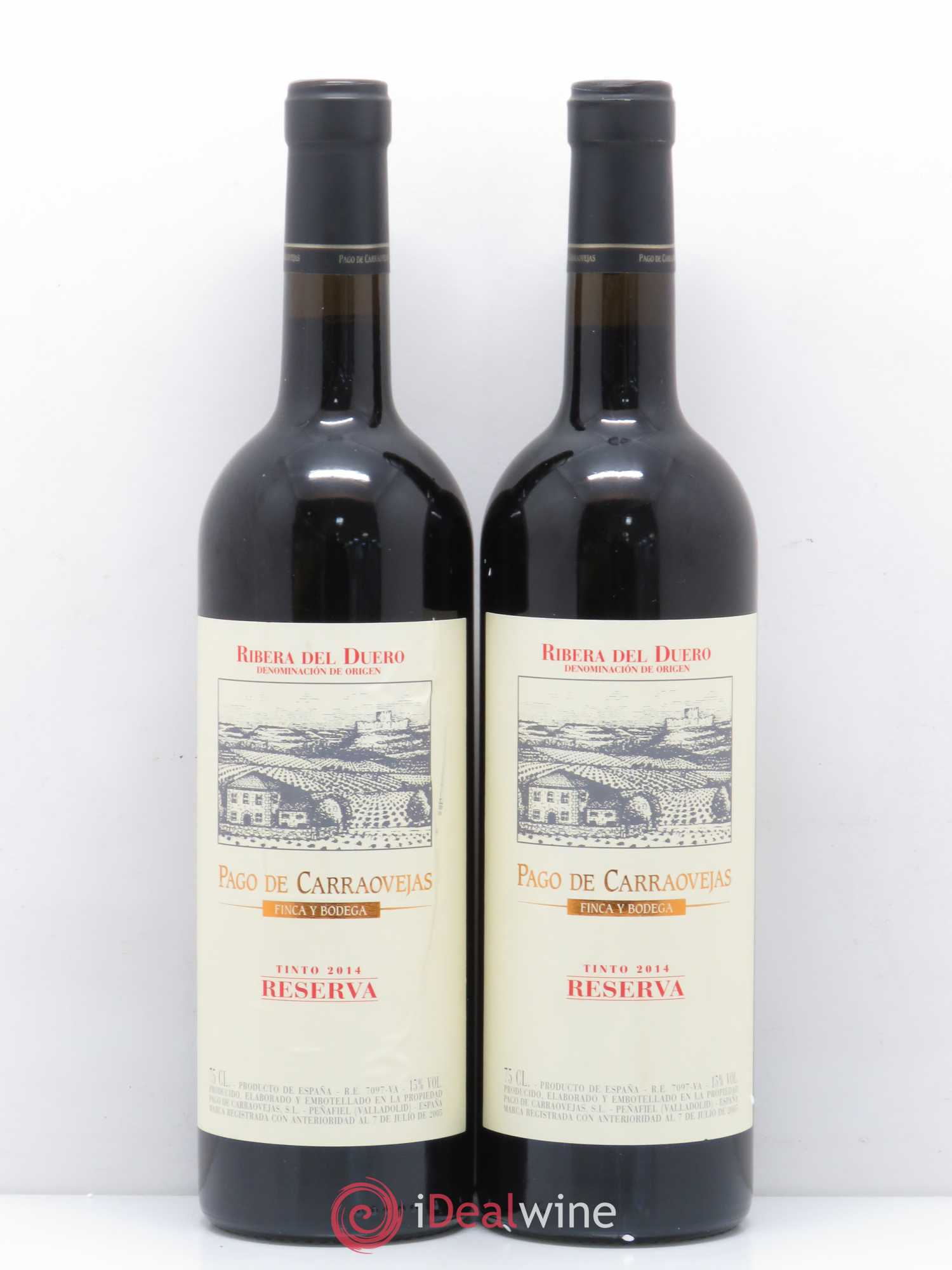 Ribera Del Duero DO Pago de Carraovejas Reserva 2014 - Posten von 2 Flaschen - 0