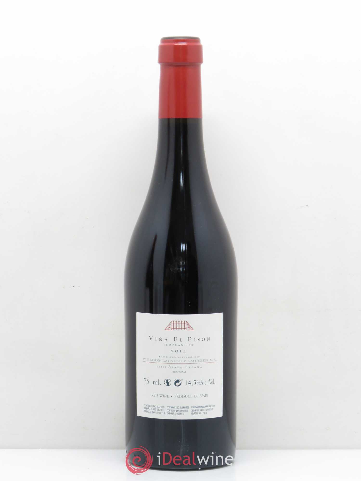 Rioja DOCA Vina El Pison Artadi 2014 - Lot de 1 bouteille - 1