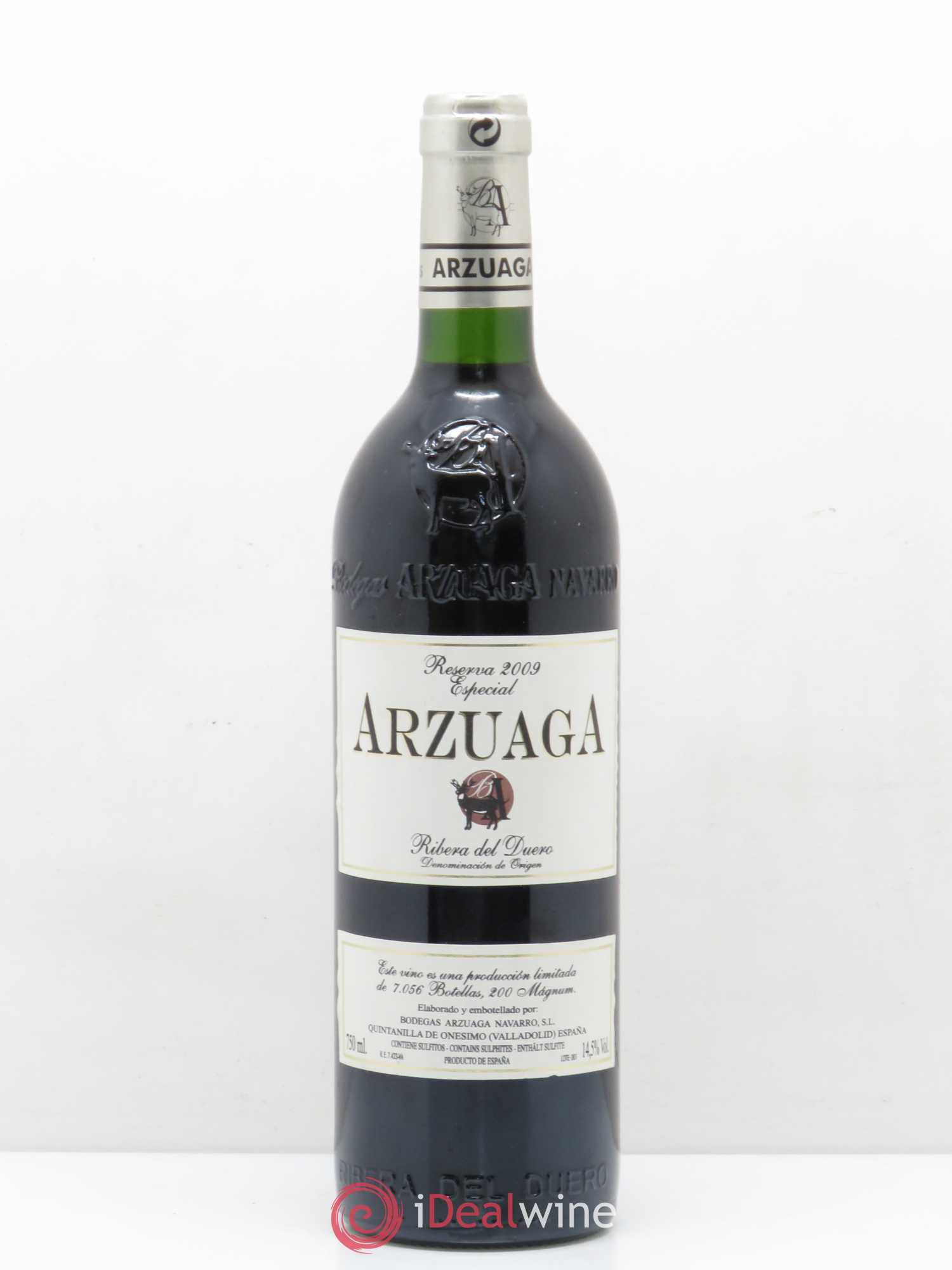 Ribera Del Duero DO Arzuaga Reserva Especial 2009 - Lot de 1 bouteille - 0
