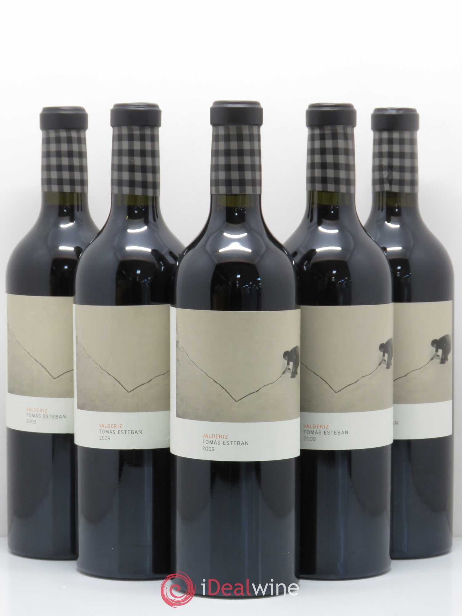Ribera Del Duero DO Tomas Esteban Valderiz 2009 - Lot of 5 bottles - 0