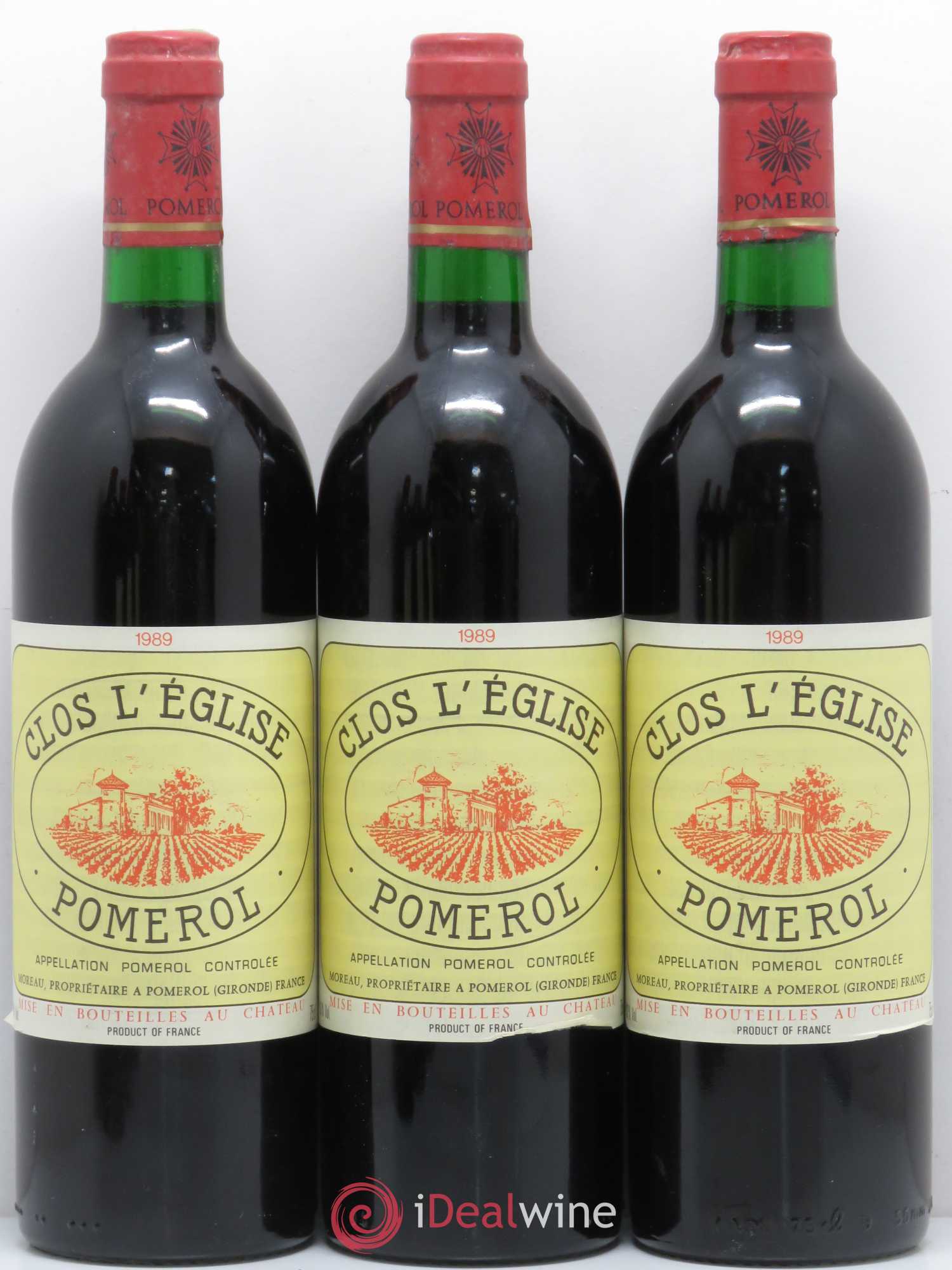 Clos l'Eglise 1989 - Lot de 12 bouteilles - 3