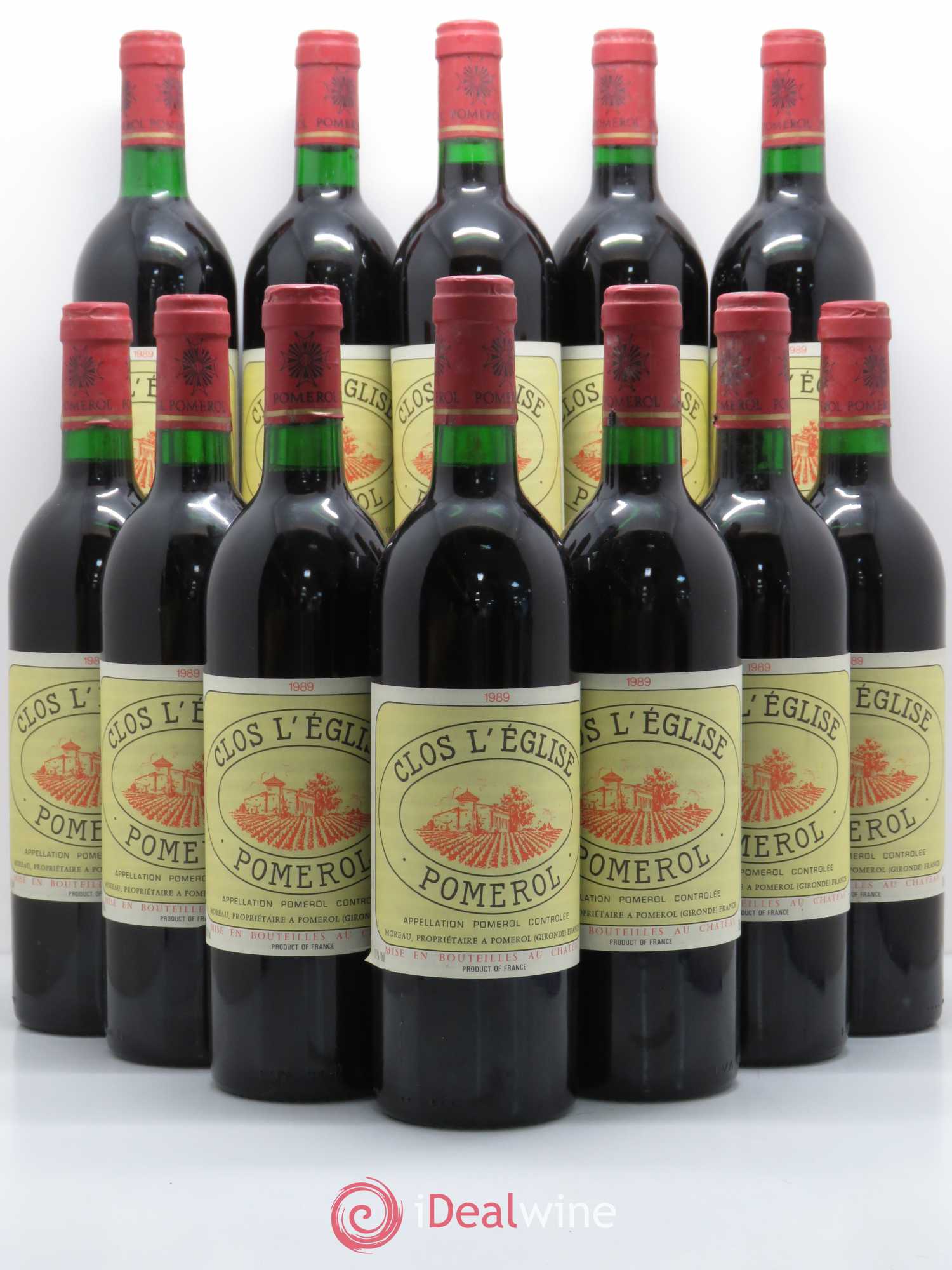 Clos l'Eglise 1989 - Lot de 12 bouteilles - 0