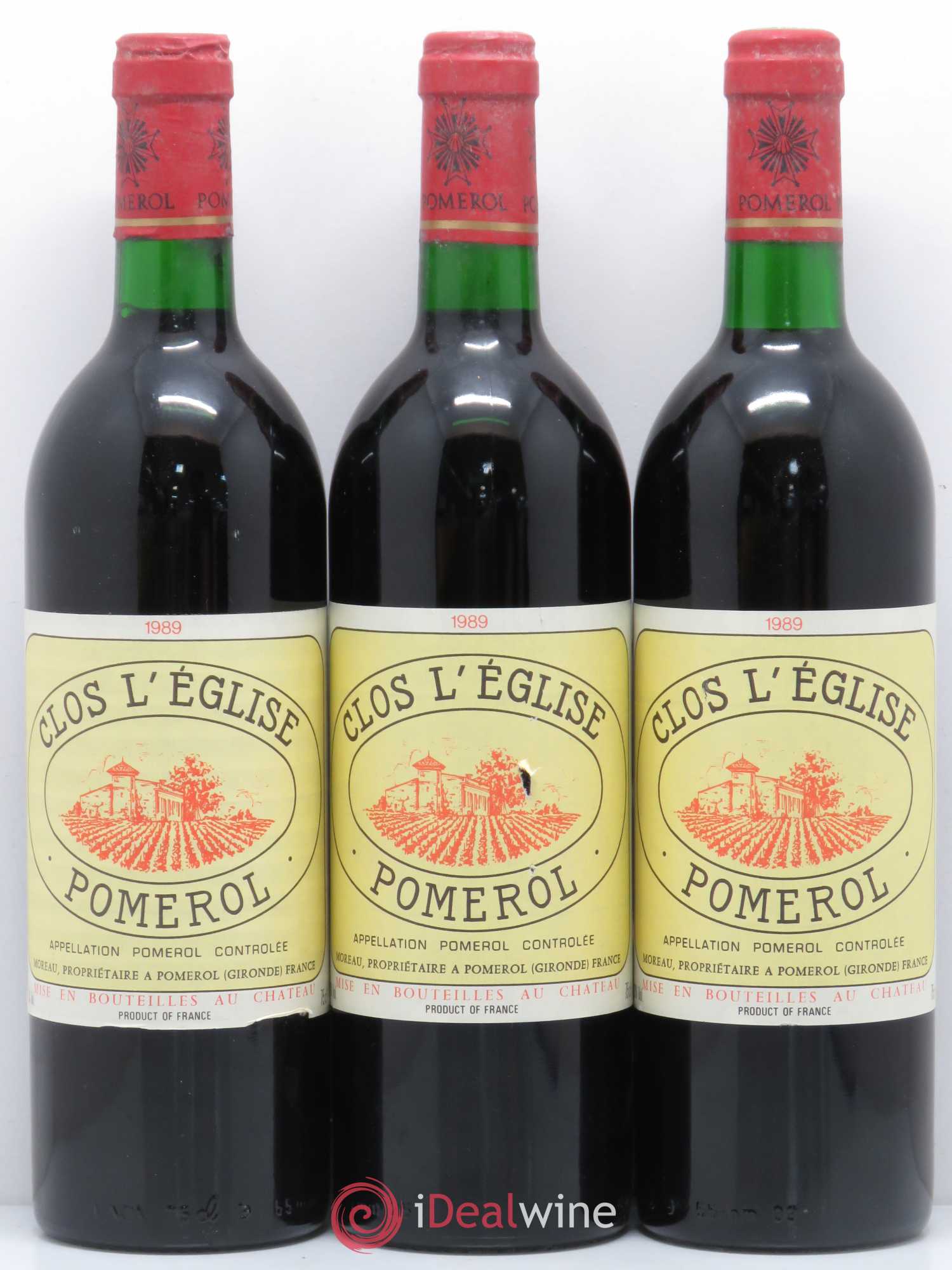 Clos l'Eglise 1989 - Lot de 12 bouteilles - 2