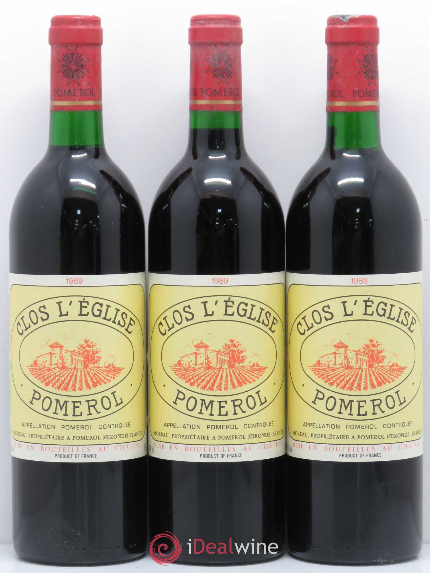 Clos l'Eglise 1989 - Lot de 12 bouteilles - 4