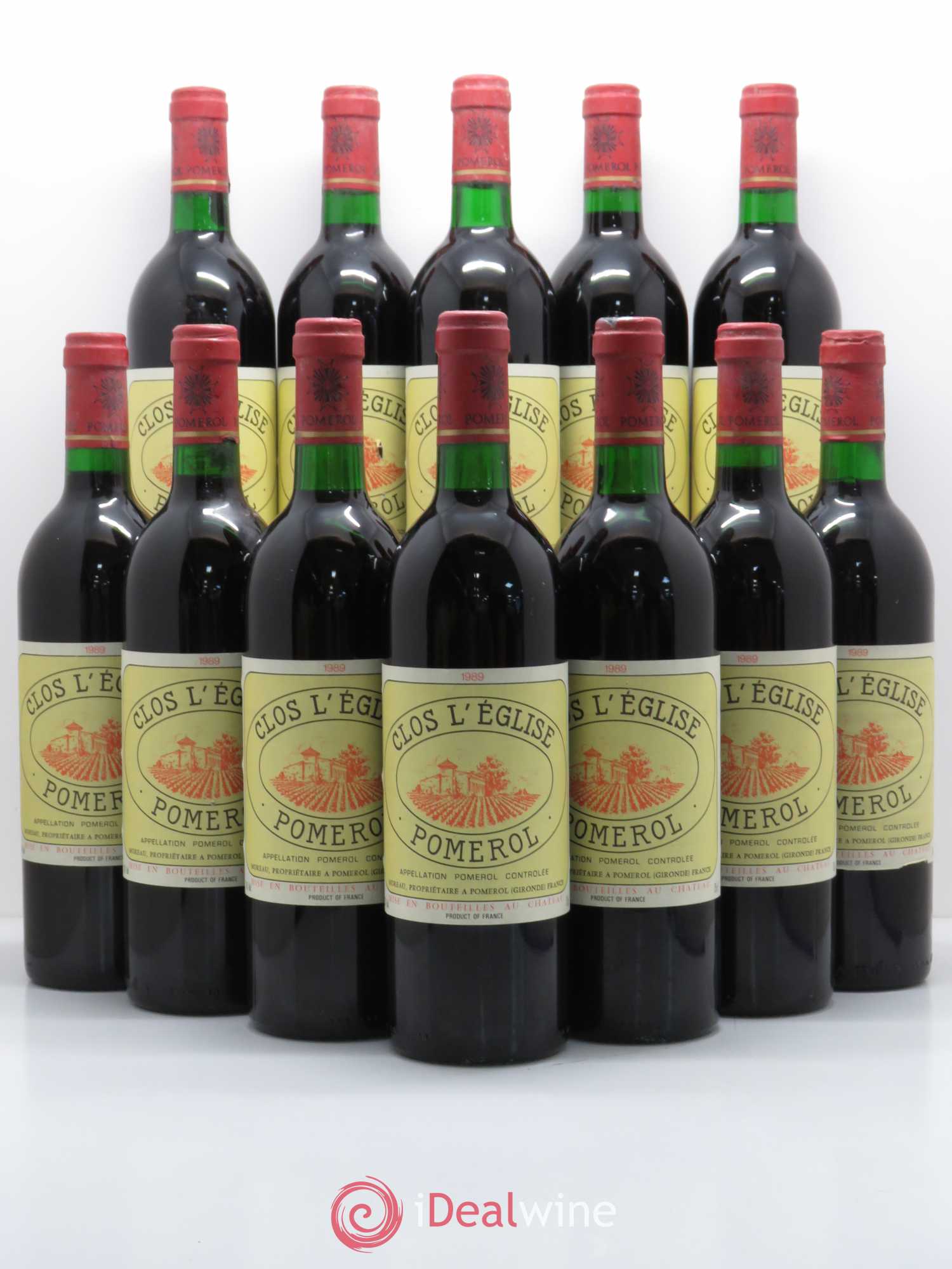 Clos l'Eglise 1989 - Lot de 12 bouteilles - 0
