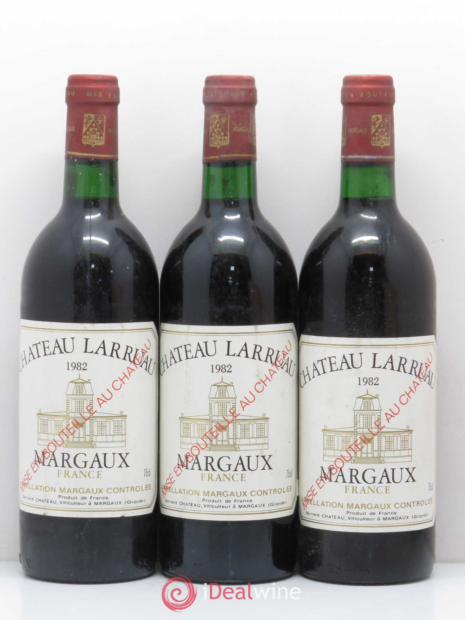 Château Larruau 1982 - Lot de 6 bouteilles - 1