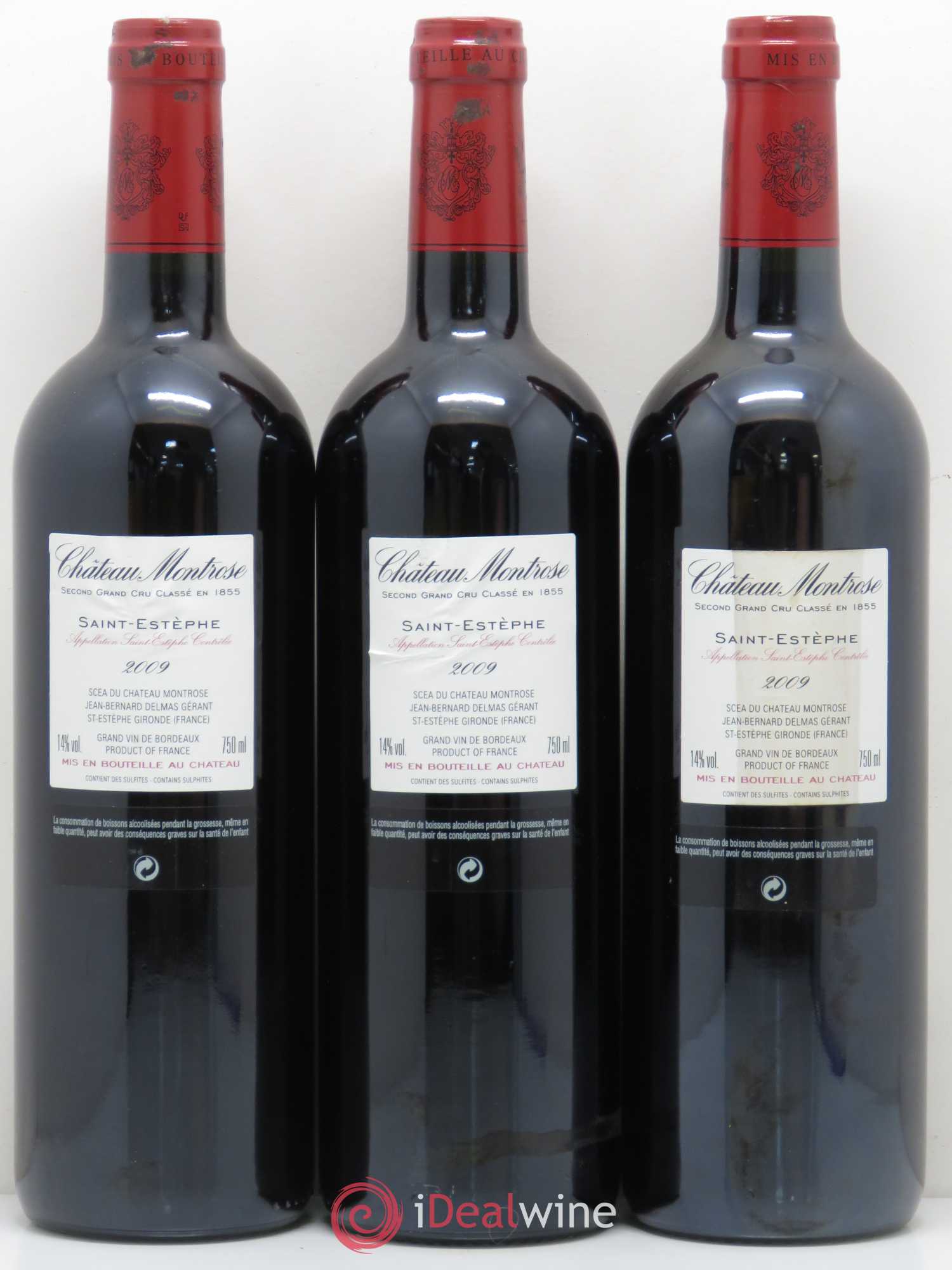 Château Montrose 2ème Grand Cru Classé 2009 - Lot de 12 bouteilles - 4