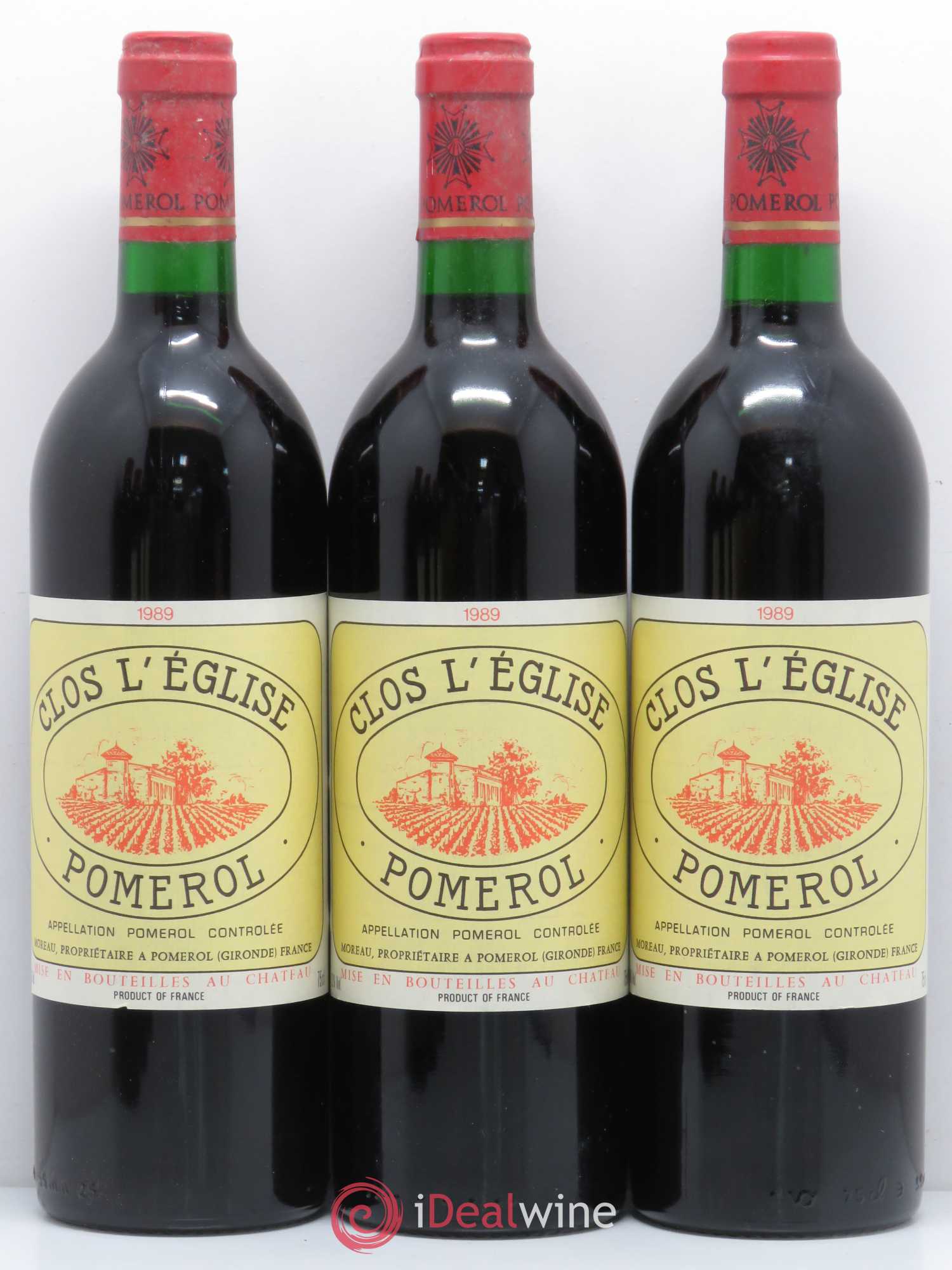 Clos l'Eglise 1989 - Lot de 6 bouteilles - 1