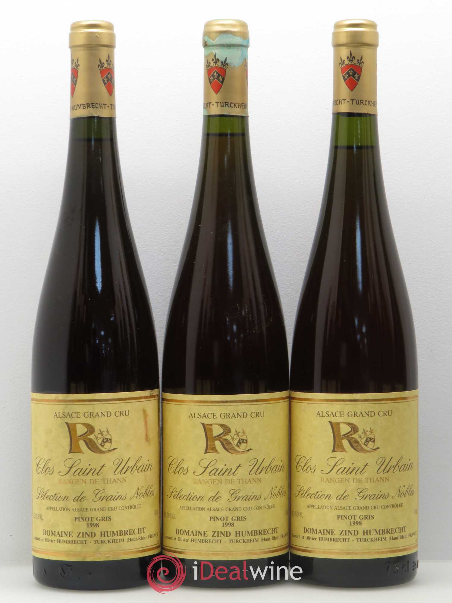 Pinot Gris (Tokay) Sélection de Grains Nobles Clos Saint Urbain Zind Humbrecht 1998 - Lotto di 12 bottiglie - 4