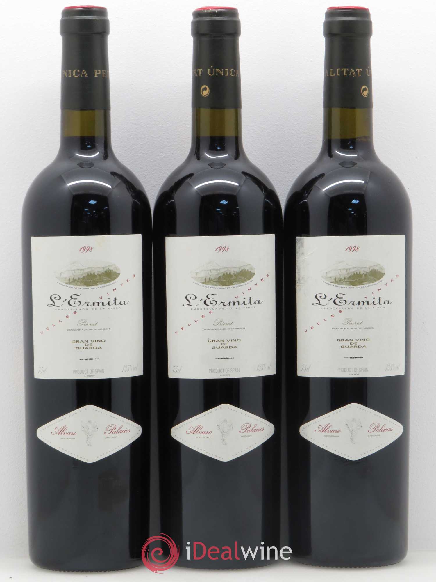Priorat DOCa Alvaro Palacios L'Ermita 1998 - Lot de 12 bouteilles - 4