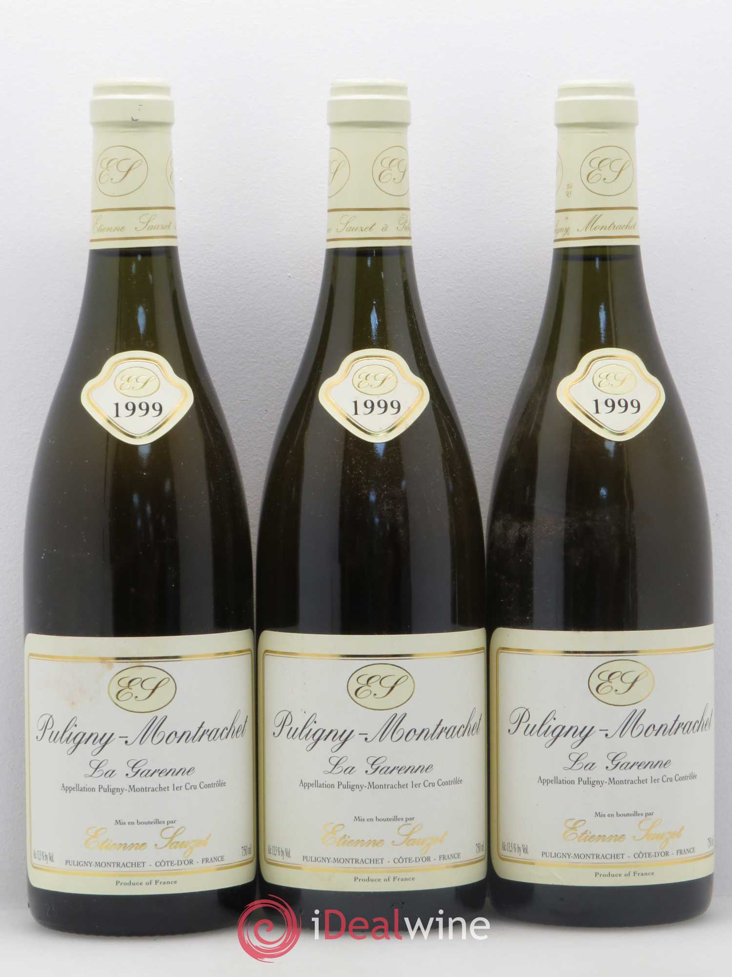 Puligny-Montrachet 1er Cru La Garenne Etienne Sauzet 1999 - Lot de 12 bouteilles - 3