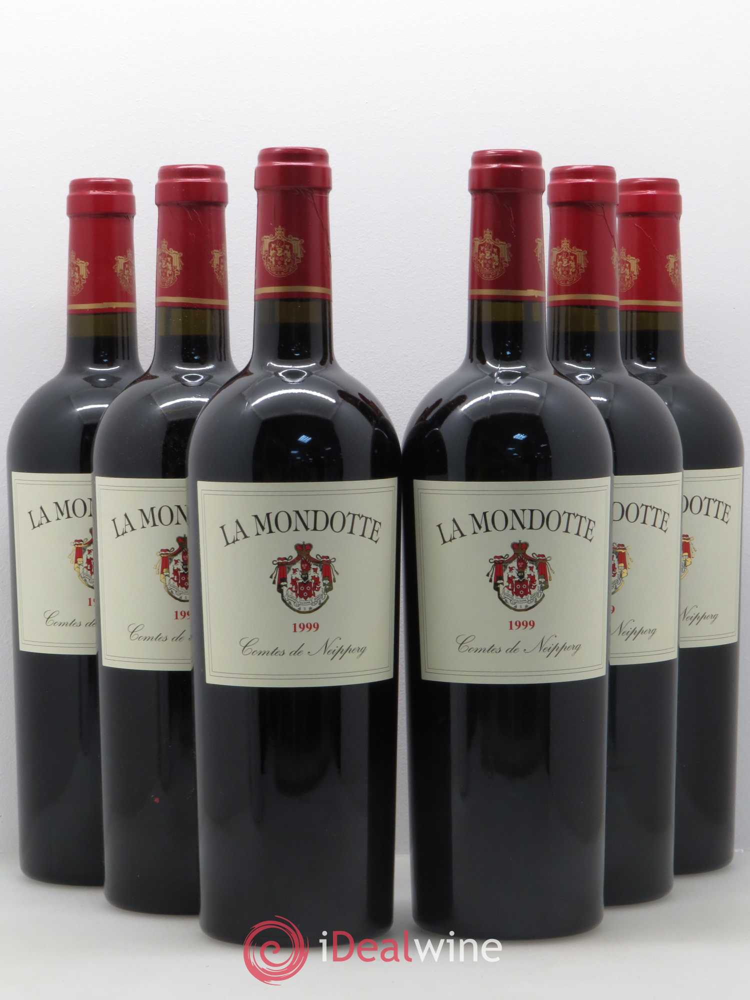 La Mondotte 1er Grand Cru Classé B depuis 2012 1999 - Lot de 6 bouteilles - 0