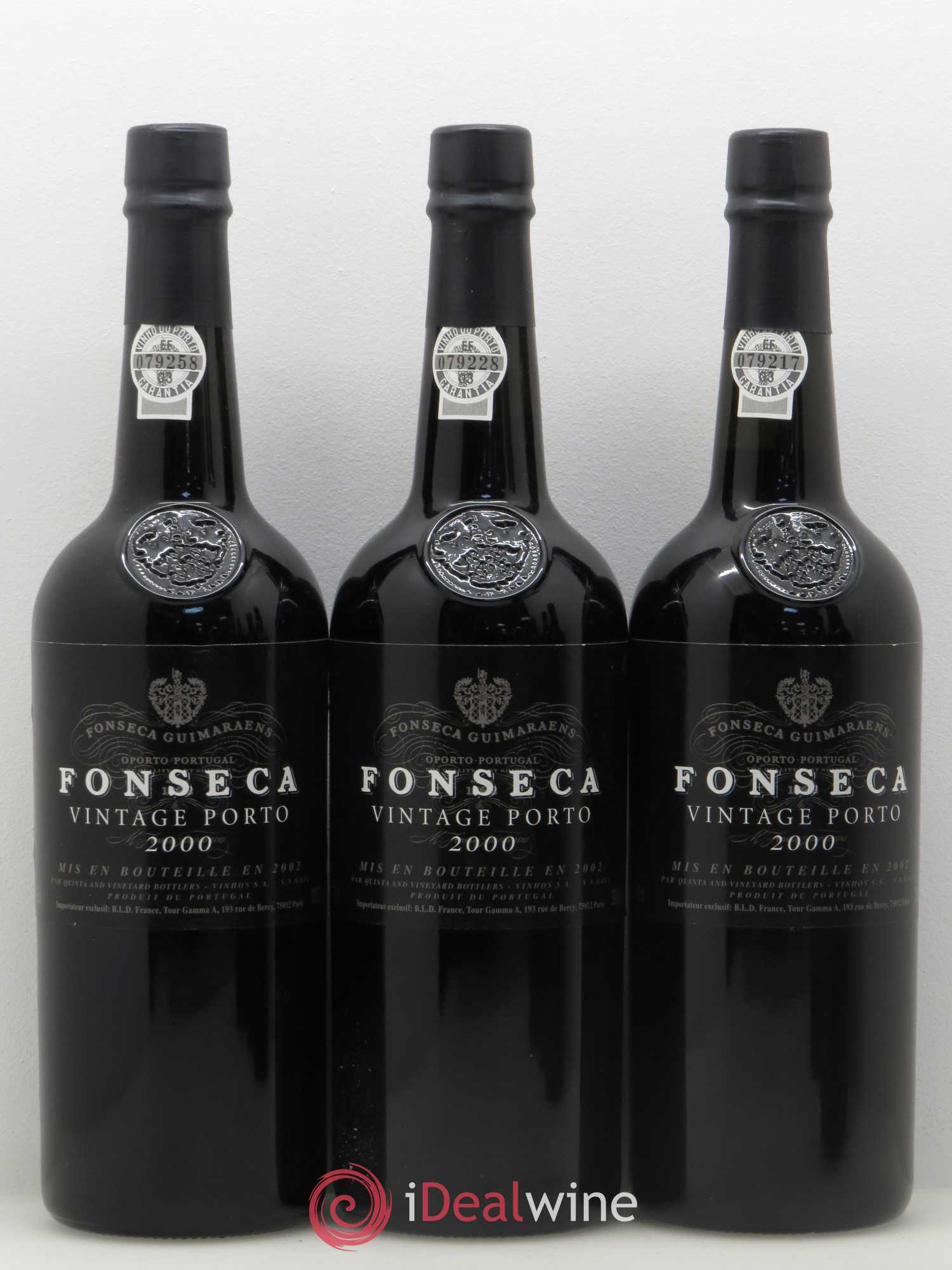 Porto Fonseca Vintage 2000 - Lot de 6 bouteilles - 1