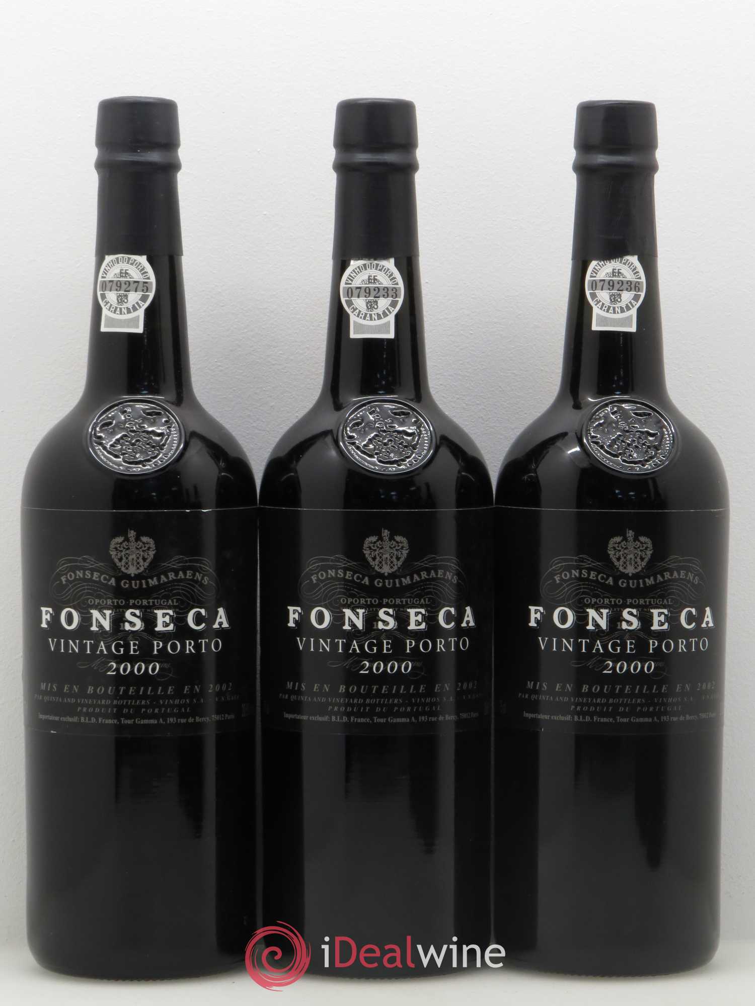 Porto Fonseca Vintage 2000 - Lot de 6 bouteilles - 2