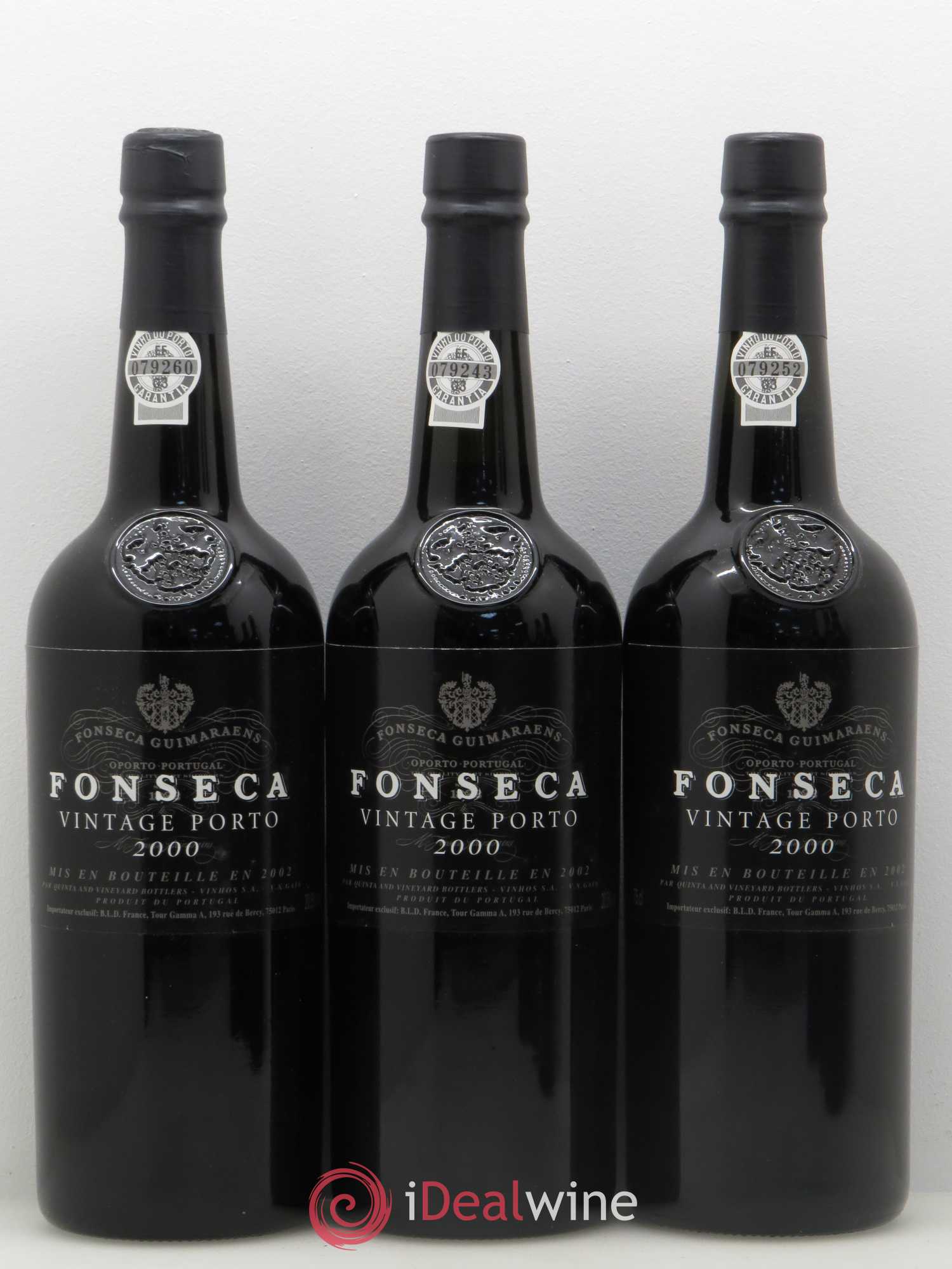 Porto Fonseca Vintage 2000 - Lot de 6 bouteilles - 1