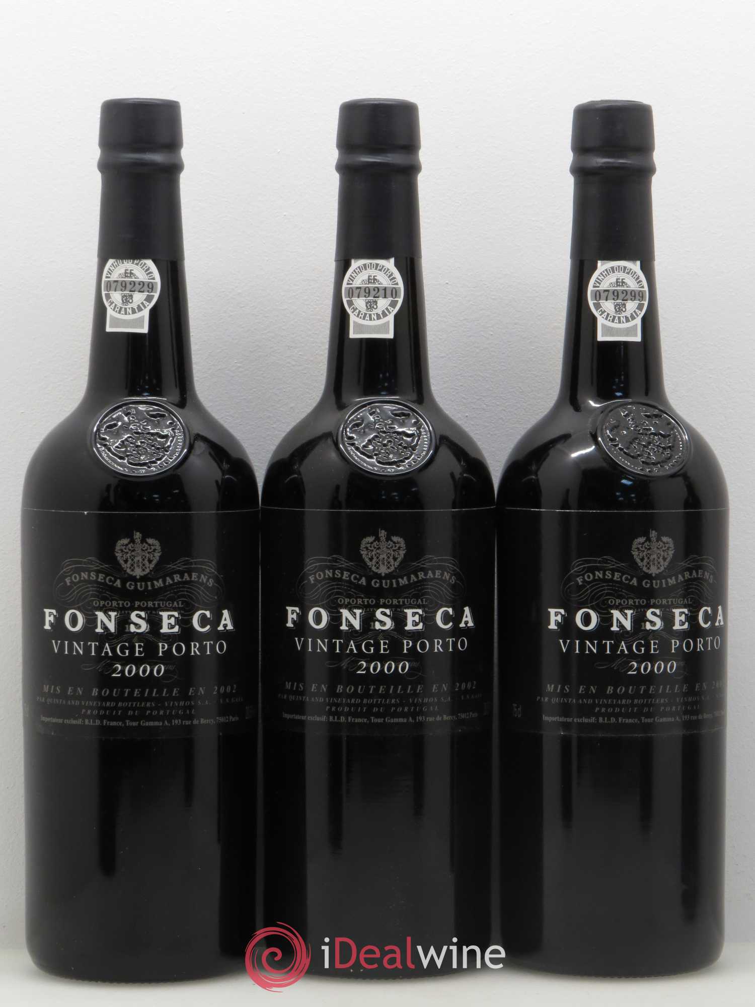 Porto Fonseca Vintage 2000 - Lot de 6 bouteilles - 2